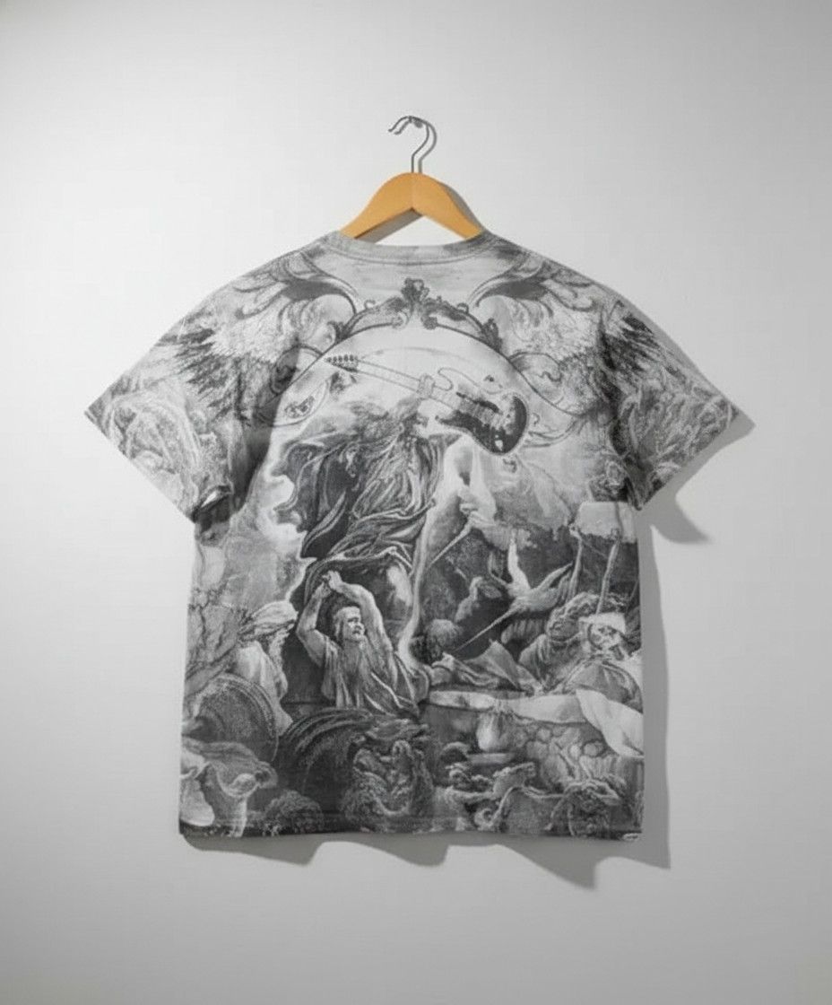 Vintage AC/DC "Let There Be Rock" Full Print Graphic Over Print Size US XL / EU 56 / 4 - 2 Thumbnail