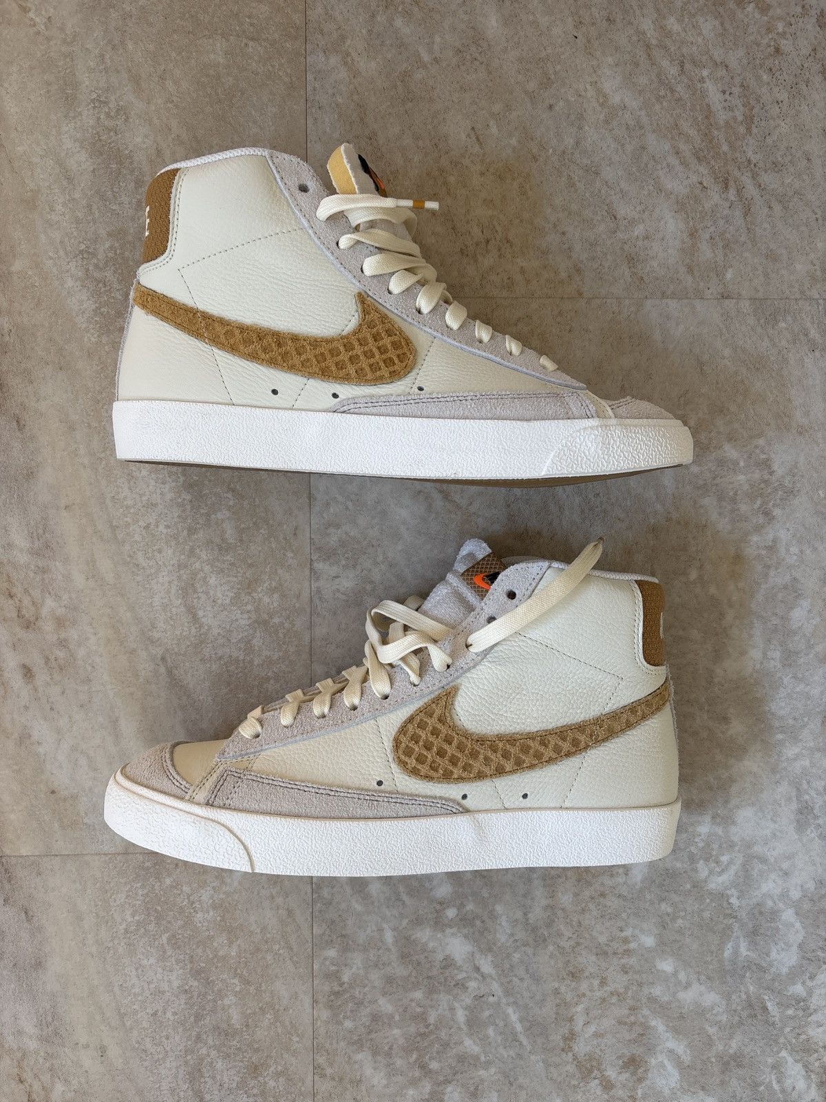 Nike Nike Blazer Mid ‘77 Vintage Coconut Milk/Wheat-Sail-Black Size US 9.5 / EU 42-43 - 1 Thumbnail