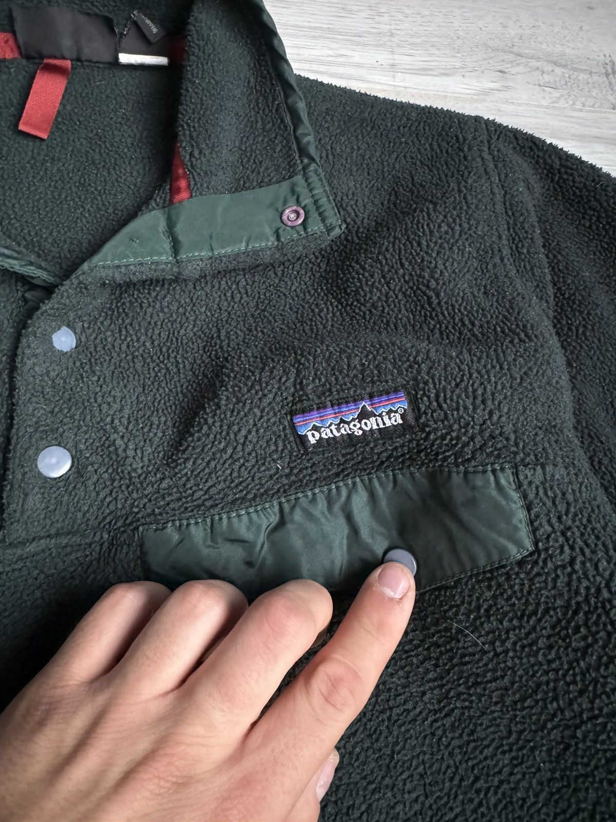 Patagonia × Vintage Vintage Patagonia Cozy Fleece Jacket 1/4 button sweatshirt Size US XS / EU 42 / 0 - 6 Thumbnail