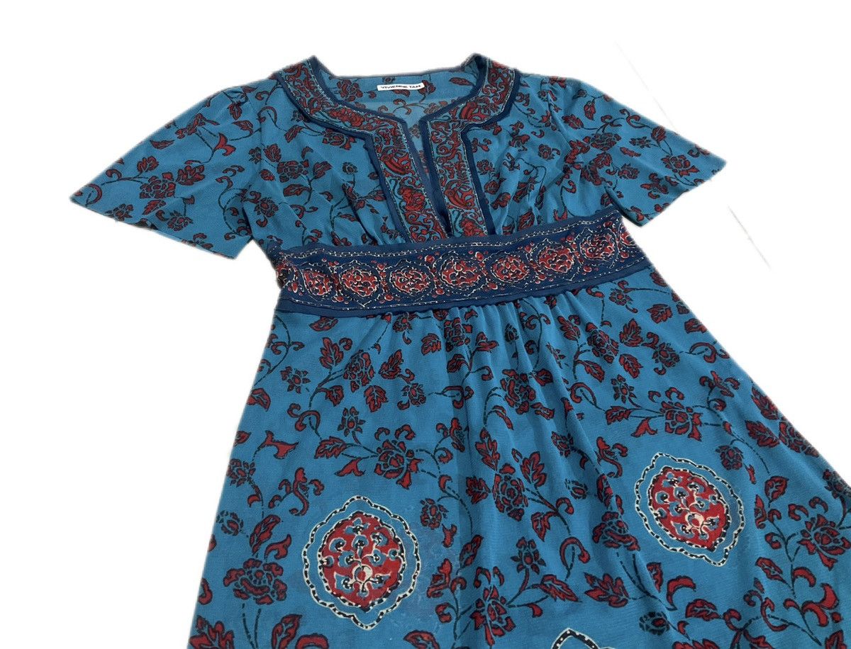 Designer × Japanese Brand 🔥Rare Vintage Vivienne Tam Dress See Through Size S / US 4 / IT 40 - 2 Thumbnail