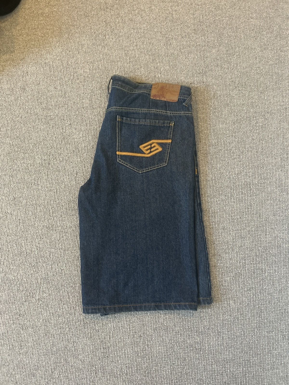 Affliction ENYCE by DIDDY blue wash jorts Size US 38 / EU 54 - 3 Thumbnail