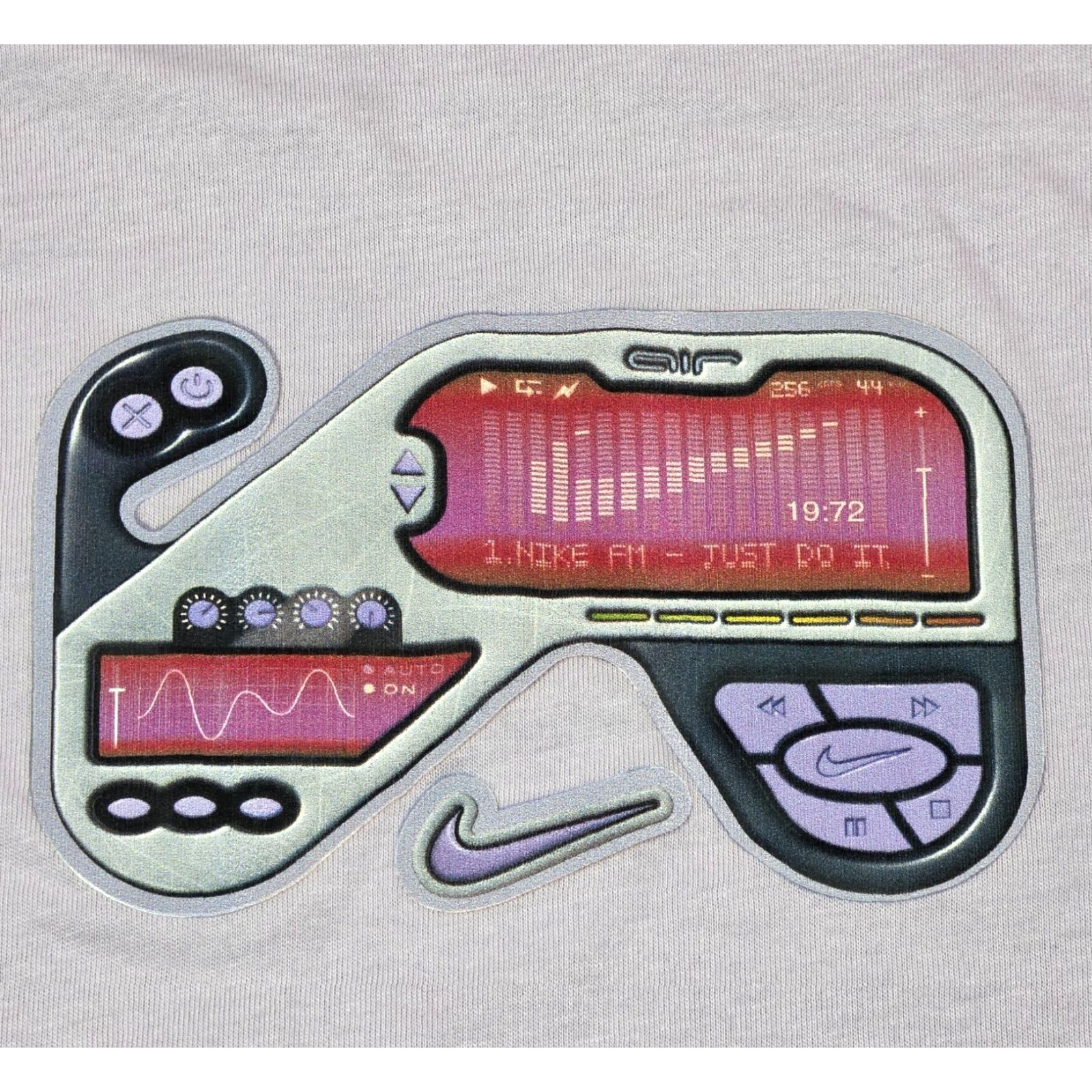 Nike Nike T-Shirt Long Sleeve Sportswear M TheNike Tee Mixtape Purple Crew HJ0588 EUC Size US M / EU 48-50 / 2 - 6 Thumbnail