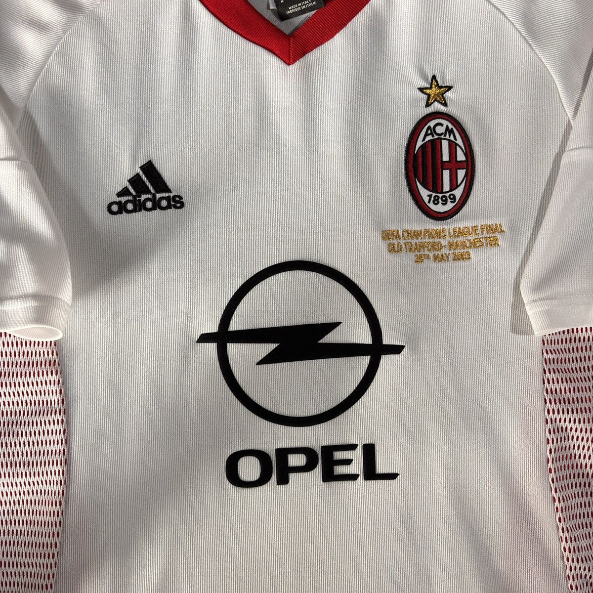 Adidas Ac Milan Away 2002-03 Champions League Final Shevchenko #9 Size US M / EU 48-50 / 2 - 4 Thumbnail