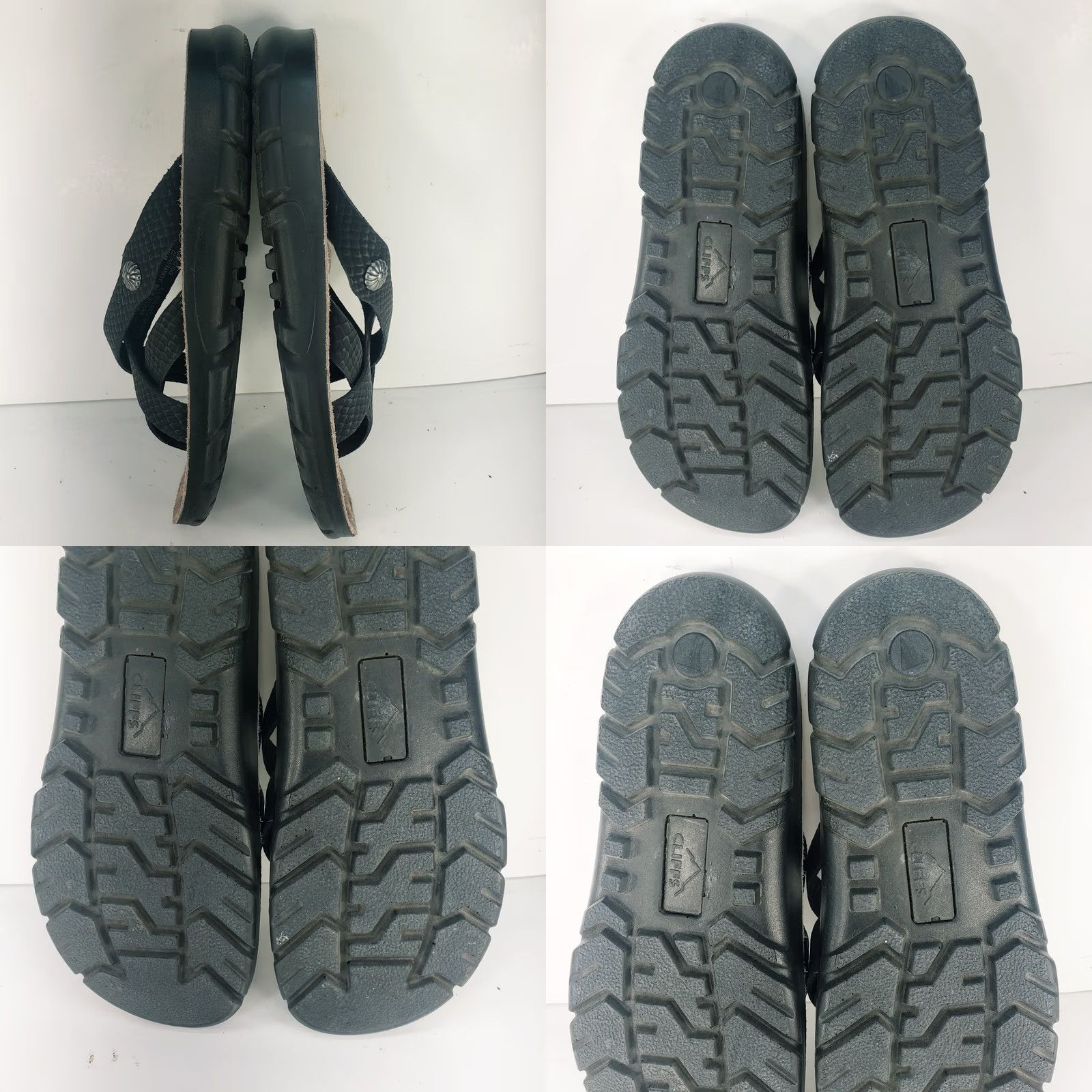 Vintage Cliffs by White Mountain Banksy Black Snake Print Strappy Sandals Womens 8.5M Size US 9 / IT 39 - 8 Thumbnail