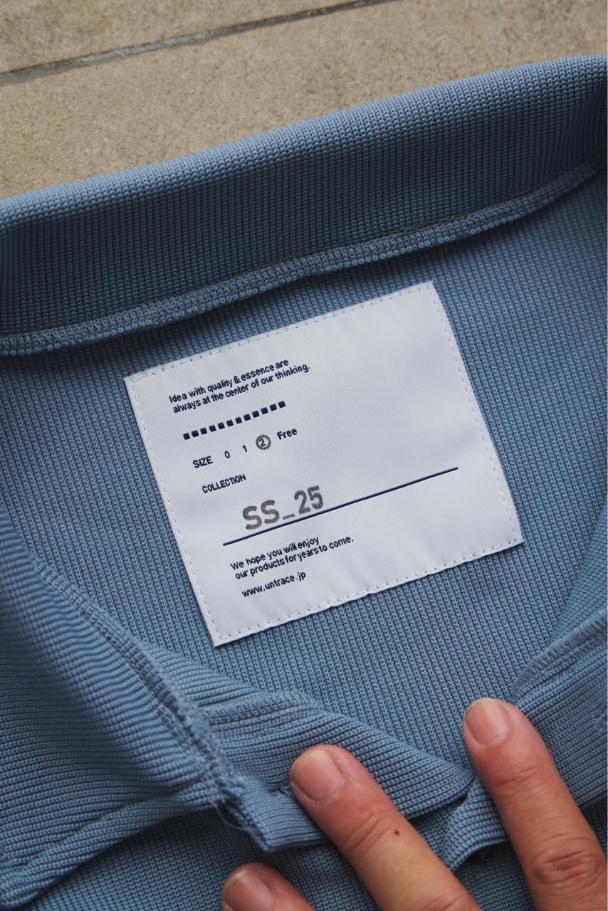 Other UNTRACE 25SS 268 POLO SHIRT SSL AIR FORCE BLUE Size US M / EU 48-50 / 2 - 6 Thumbnail