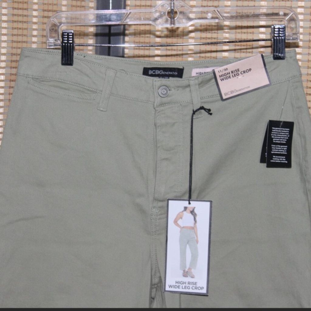 BCBGeneration BCBGeneration High Rise Wide Leg Crop Size 34" / US 12 / IT 48 - 2 Thumbnail