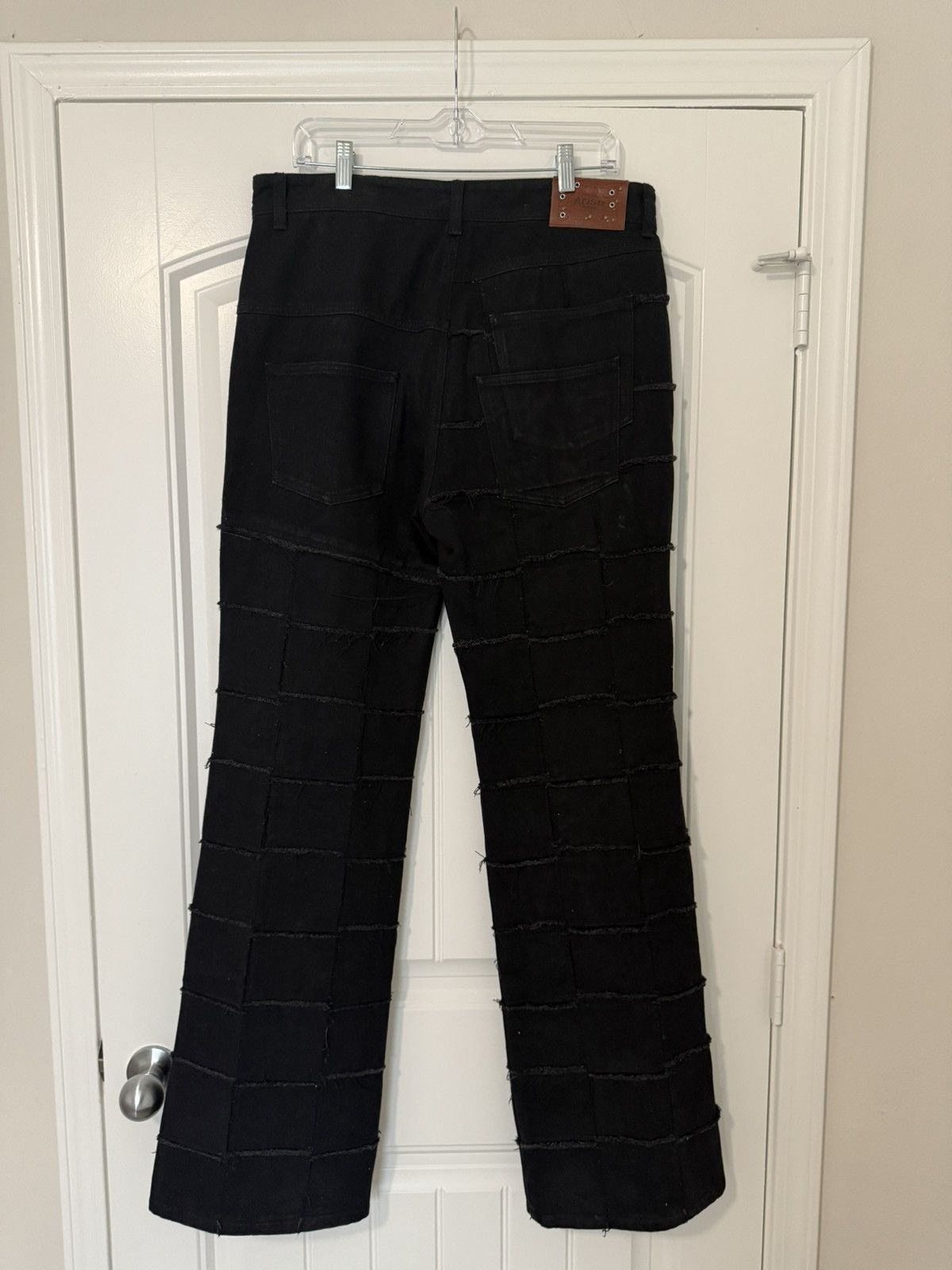 Andersson Bell Andersson Bell Black Patchwork Flared Jeans👖🖤▪️ Size US 32 / EU 48 - 2 Thumbnail
