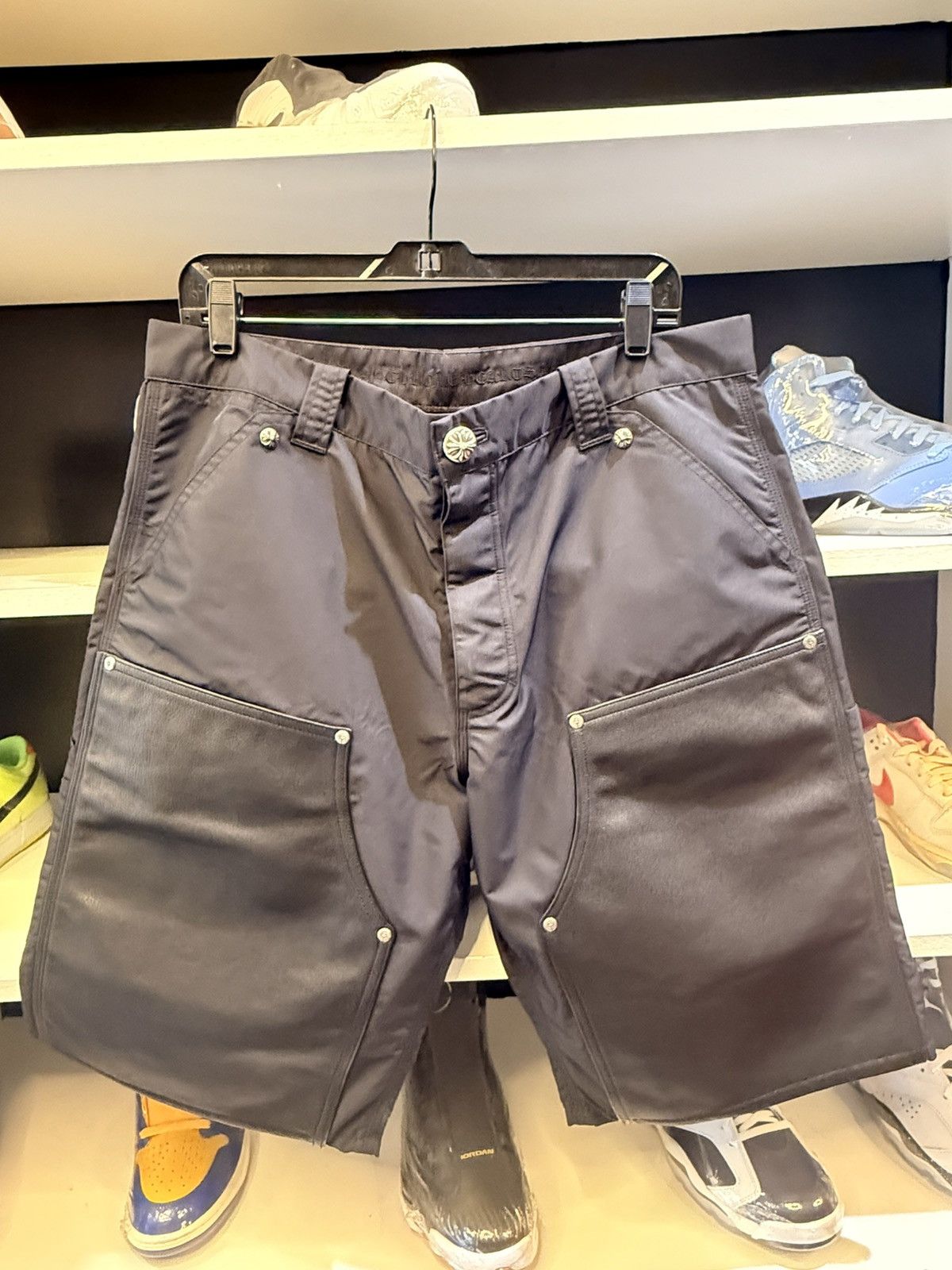 Chrome Hearts Chrome Hearts Carpenter Shorts Size US 33 - 1 Thumbnail