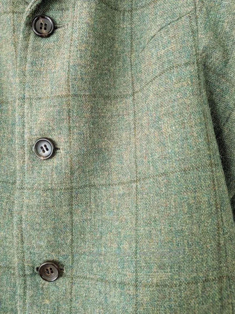 Comme des Garcons Comme Des Garcons Back Design Green Plaid Blazer Jacket Co Size S / US 4 / IT 40 - 4 Thumbnail