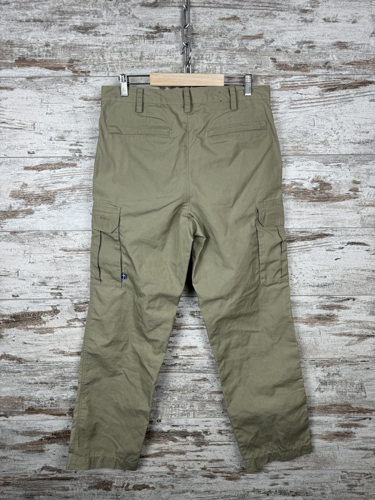 Fjallraven Mens Vintage FjallRaven g1000 cargo pants waxed Size US 30 / EU 46 - 7 Thumbnail