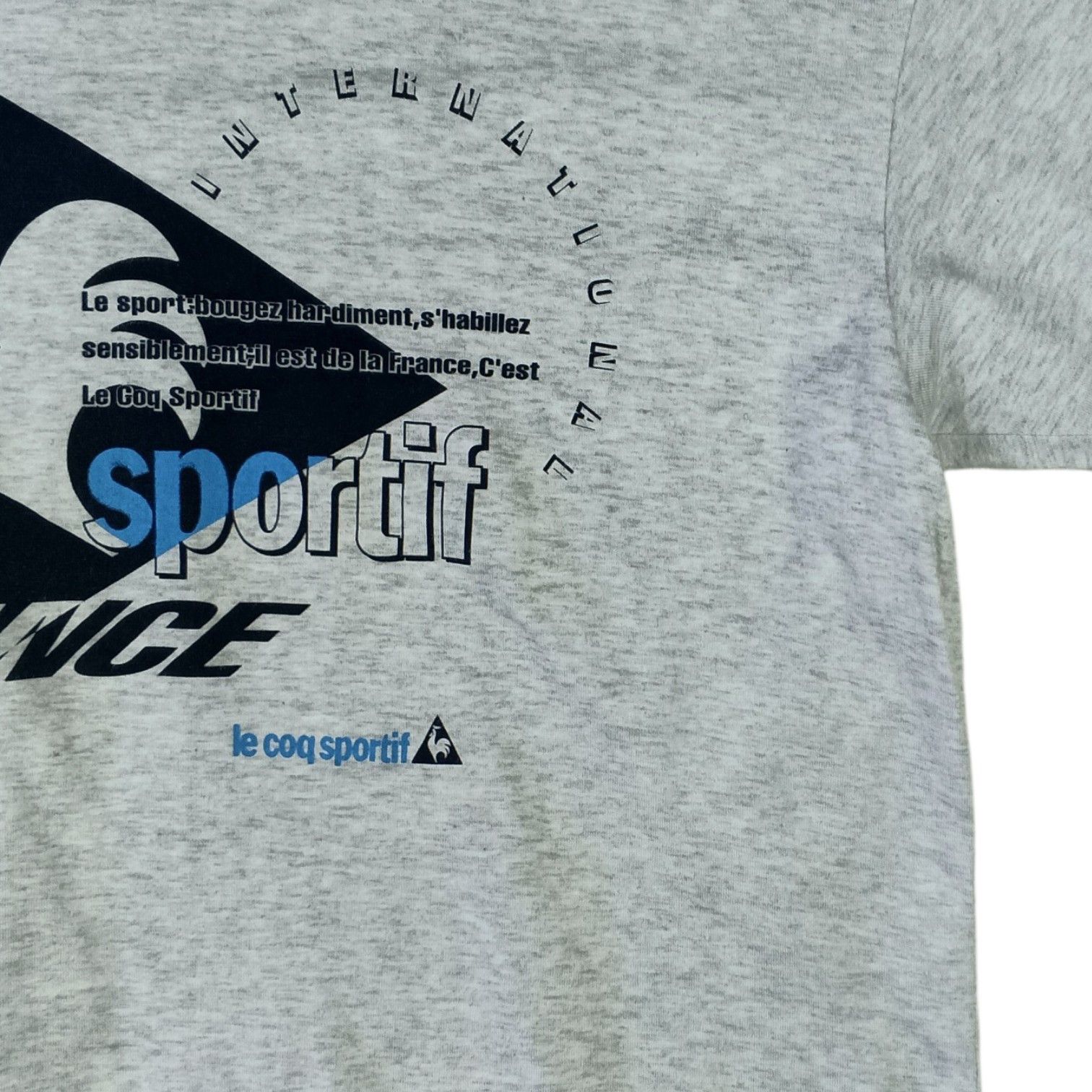 Le Coq Sportif 90's LE COQ SPORTIF Sportswear T-Shirt Single Stitches Size US M / EU 48-50 / 2 - 6 Thumbnail