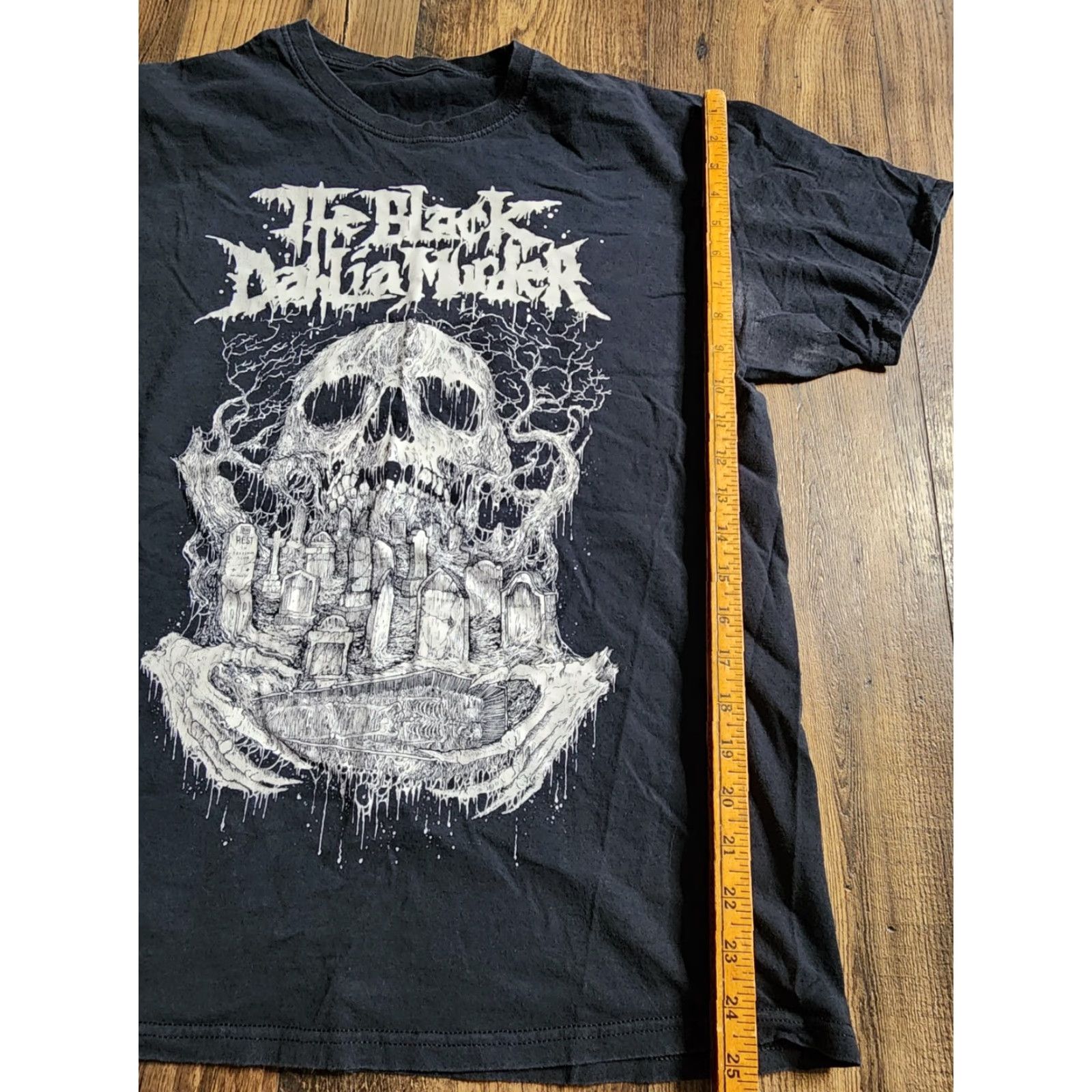Gildan Mens M The Black Dahlia Murder into the Everblack T Shirt Distressed Double Side Size US M / EU 48-50 / 2 - 4 Thumbnail