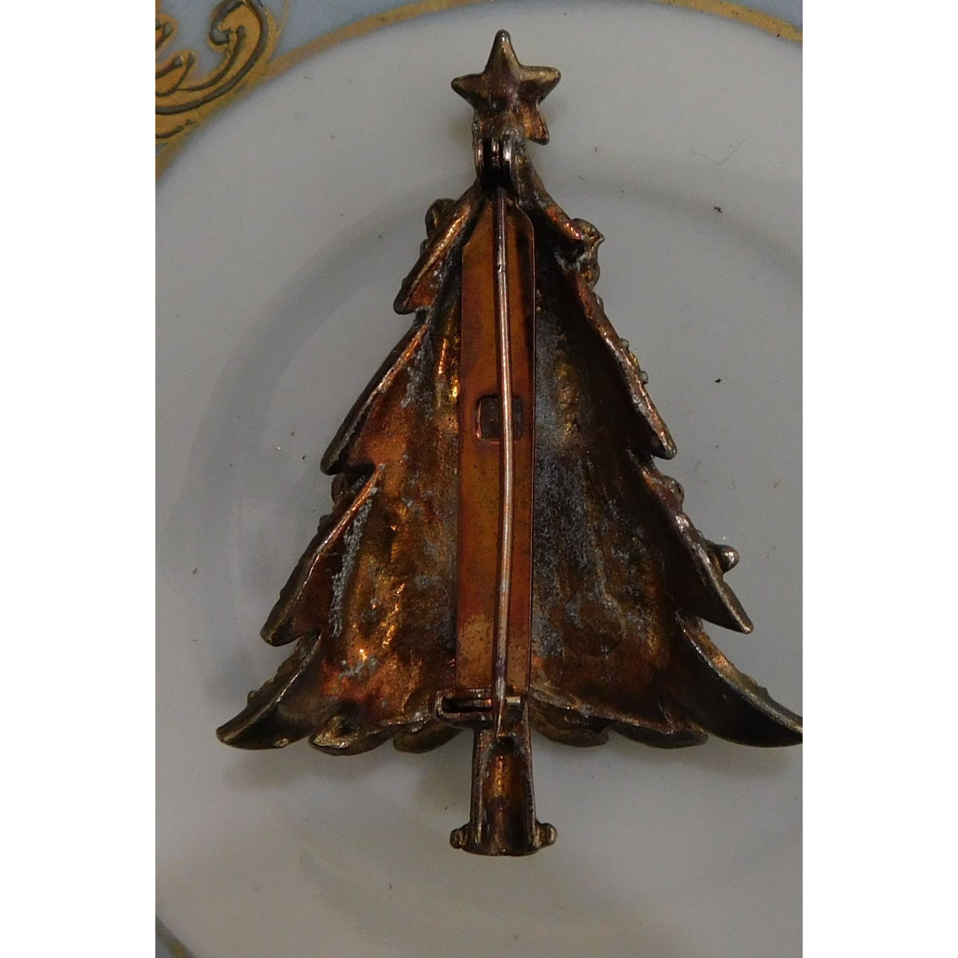 Other Vintage Christmas Tree With Candles Brooch Size ONE SIZE - 4 Thumbnail