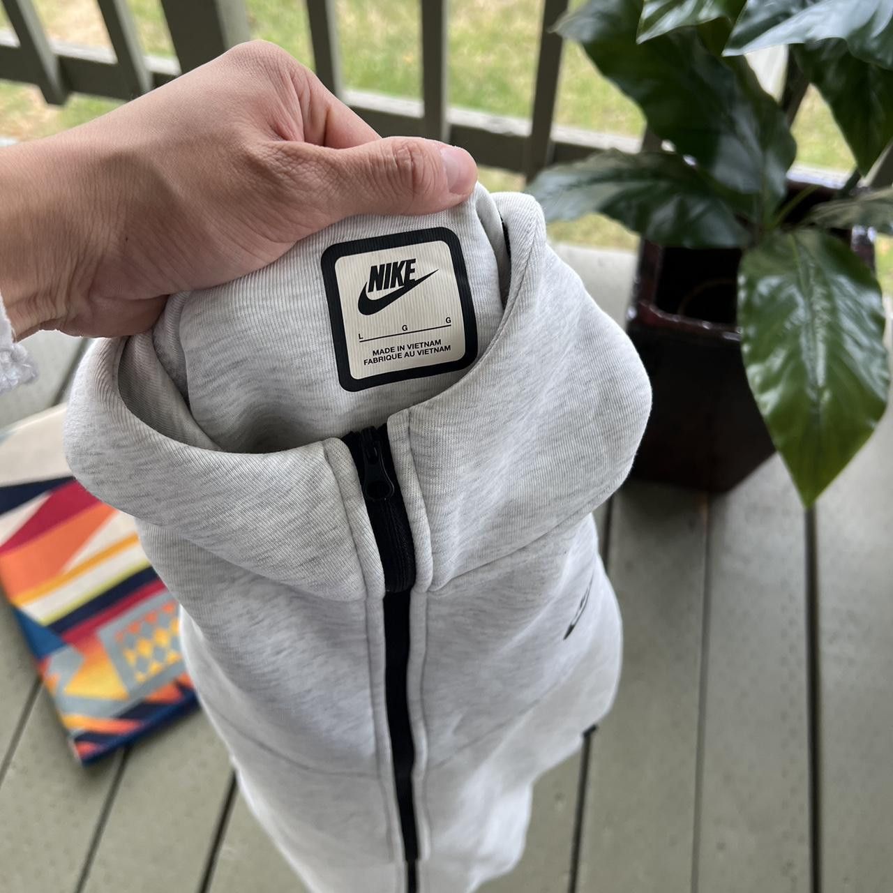 Nike Nike Tech Fleece Hoodie L Full Zip Windrunner Zip Pockets Size US L / EU 52-54 / 3 - 6 Thumbnail