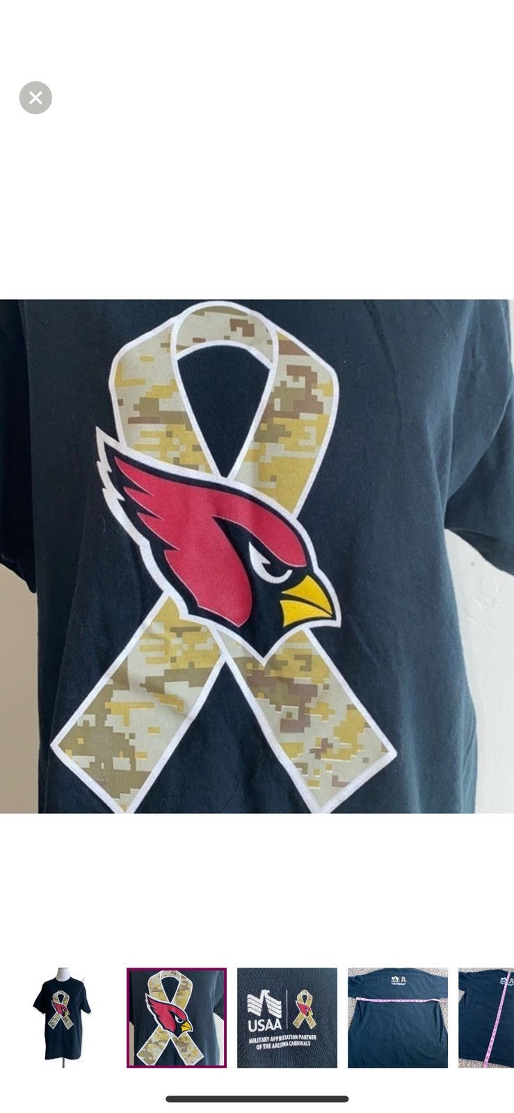 Gildan Gildan Arizona cardinals medium military tee Size US M / EU 48-50 / 2 - 4 Thumbnail