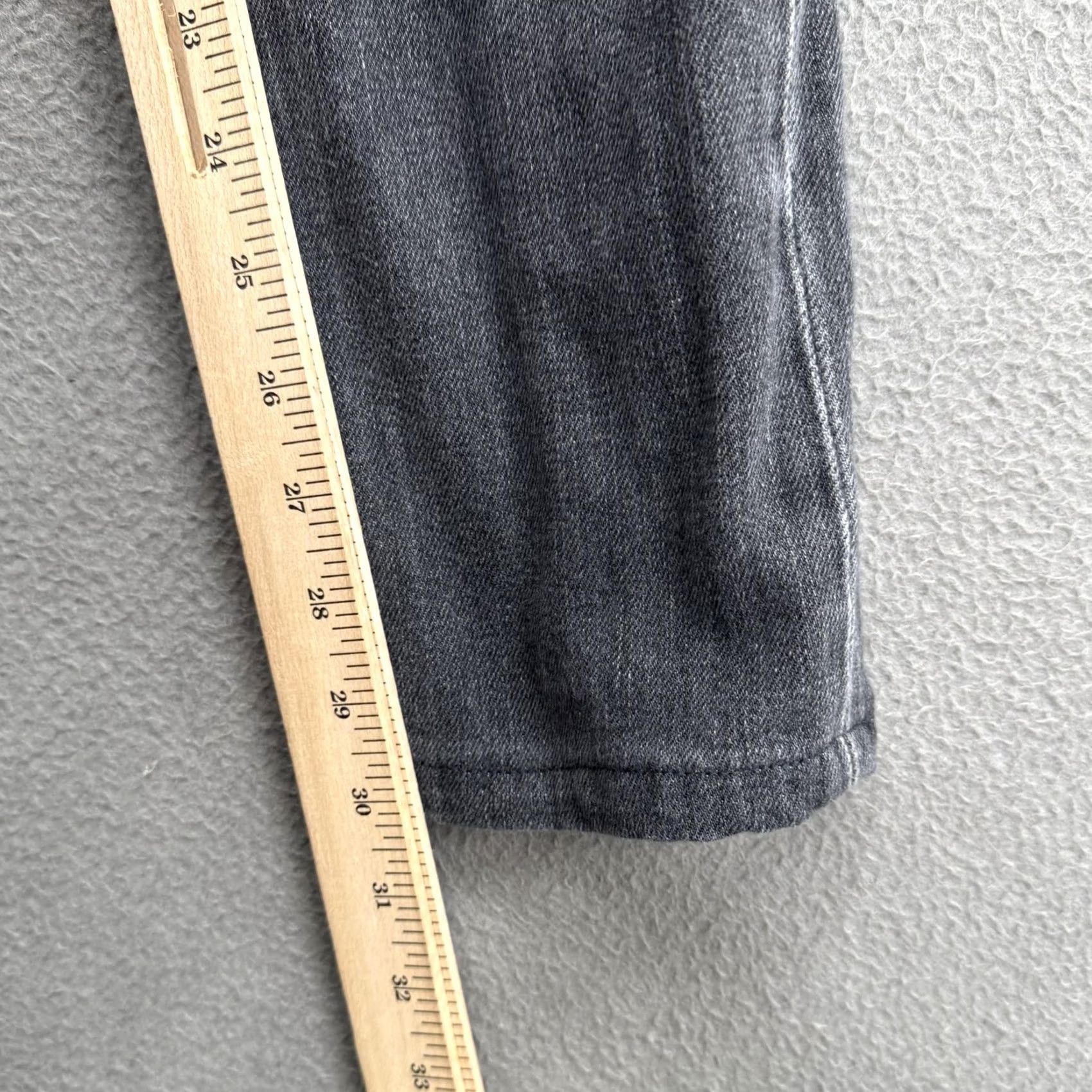Nudie Jeans Nudie Jeans Co Grim Tim Jeans Mens 33x32 Gray Slim Straight Casual Pants Size US 33 - 6 Thumbnail