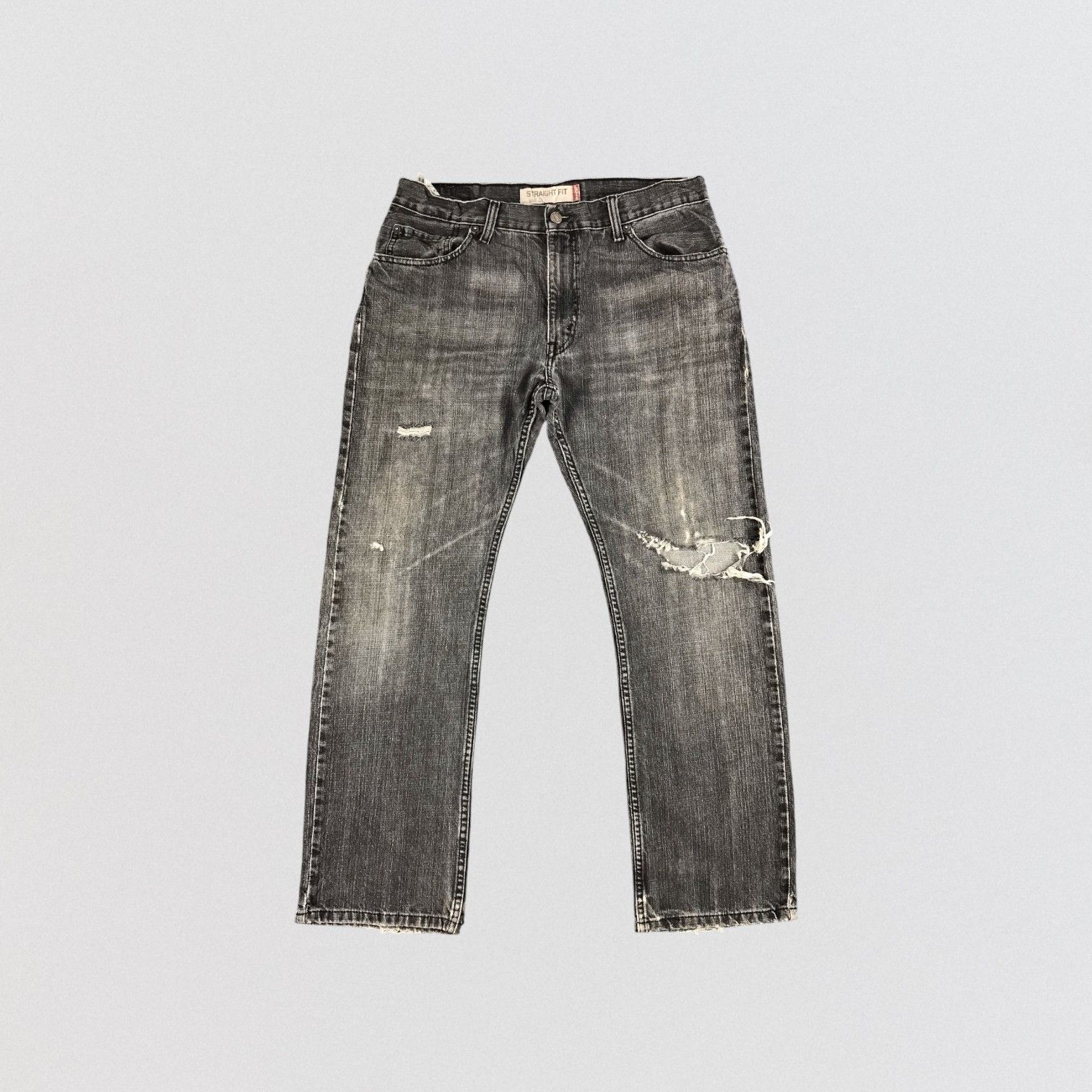Levi's Vintage Distress Levis 505 Jeans-JM287 Size US 34 / EU 50 - 1 Thumbnail