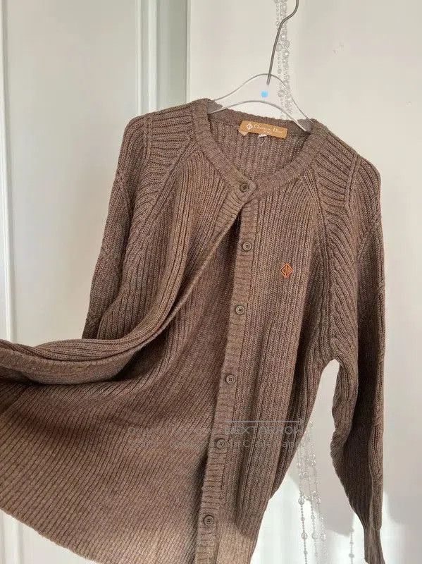 Dior Dior Khaki Women's Cardigan Sweater . Size M / US 6-8 / IT 42-44 - 4 Thumbnail