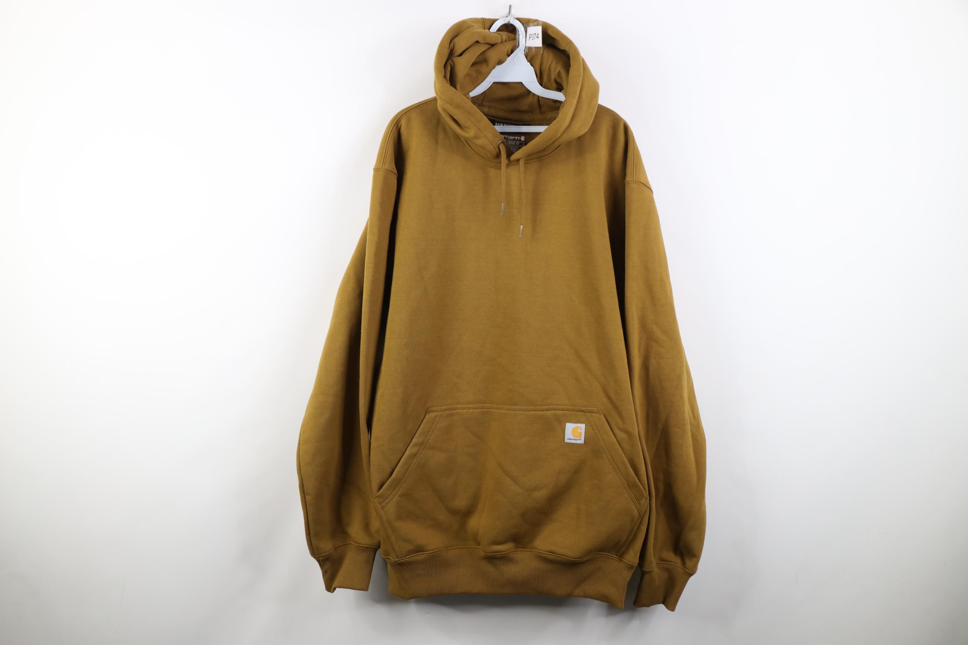 Carhartt Carhartt Paxton Heavyweight Hoodie Sweatshirt Oak Brown Size US L / EU 52-54 / 3 - 1 Thumbnail