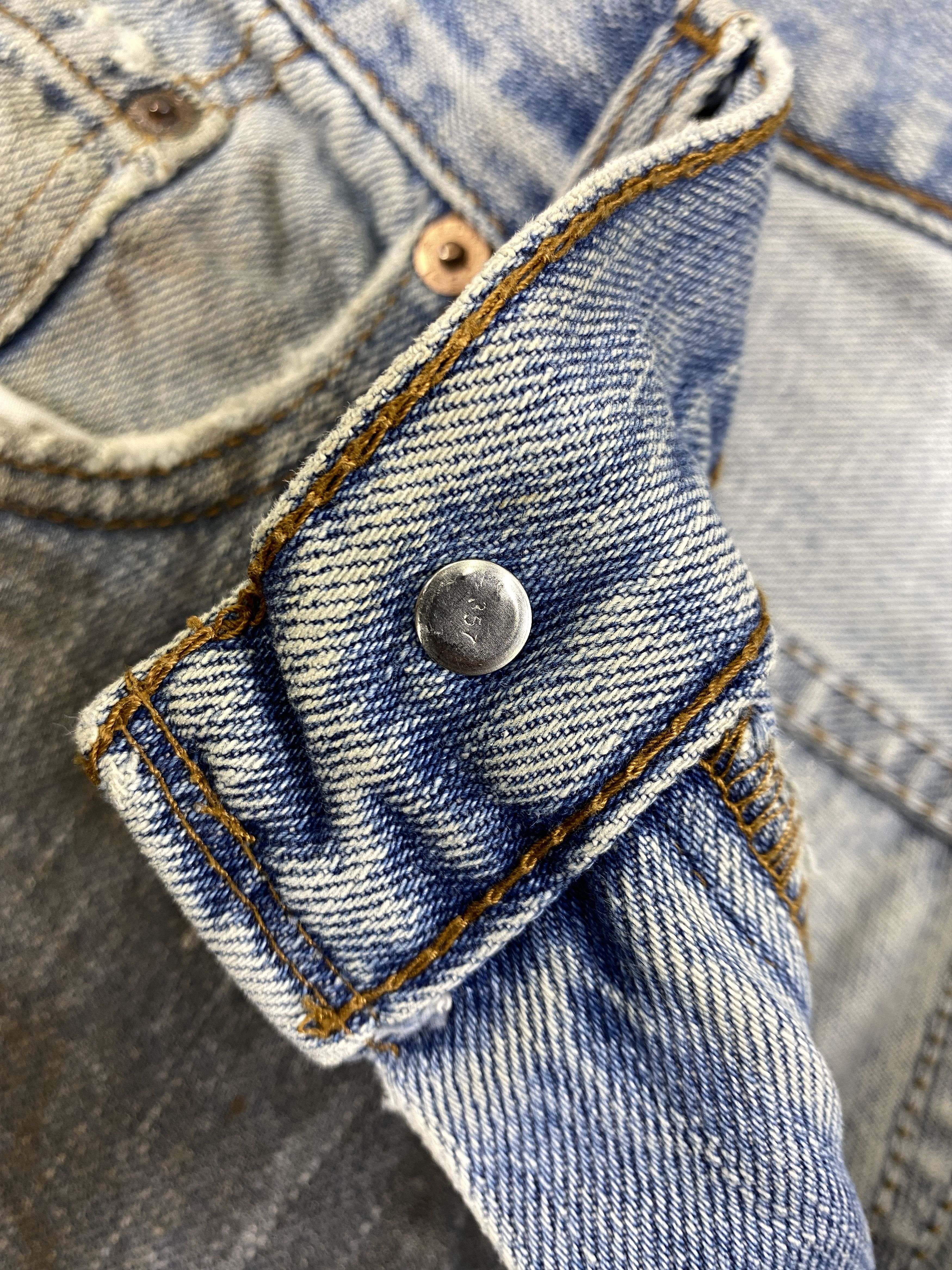 Levi's Dirty Used Blue Vintage Levi's 560 36x31.5 Denim -JN1911 Size US 36 / EU 52 - 6 Thumbnail