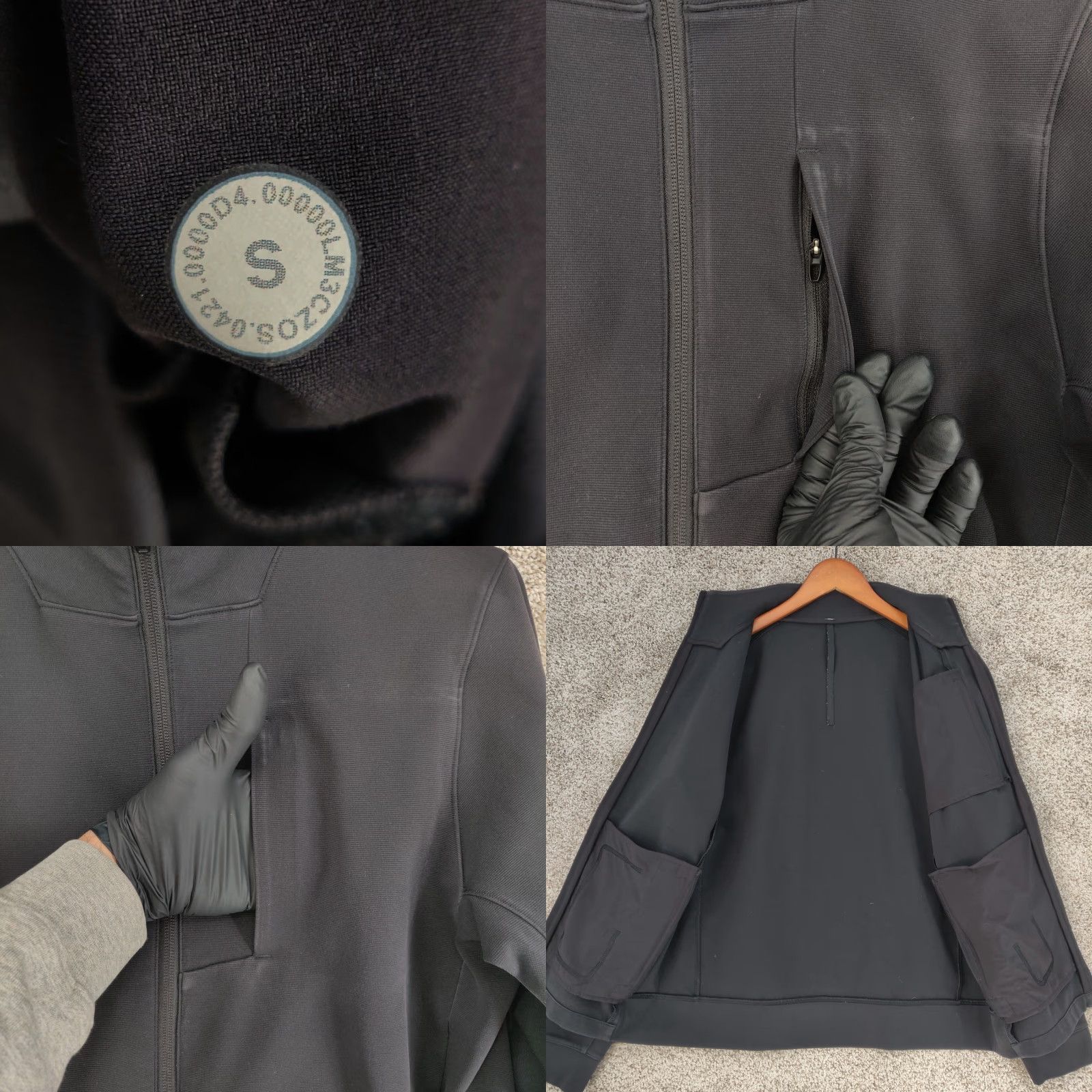 Lululemon Lululemon Sojourn Jacket Mens Small Black Full Zip Pockets Performance Size US S / EU 44-46 / 1 - 8 Thumbnail