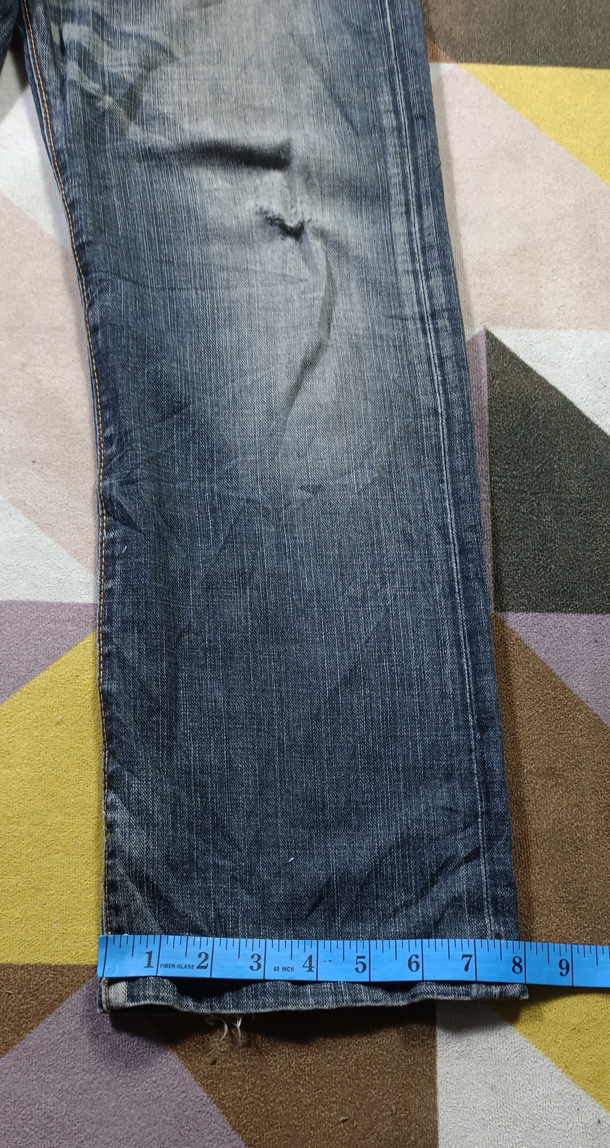 Edwin Vintage Edwin Blue Trip Edgeline 503 Distressed Denim Size US 32 / EU 48 - 17 Thumbnail