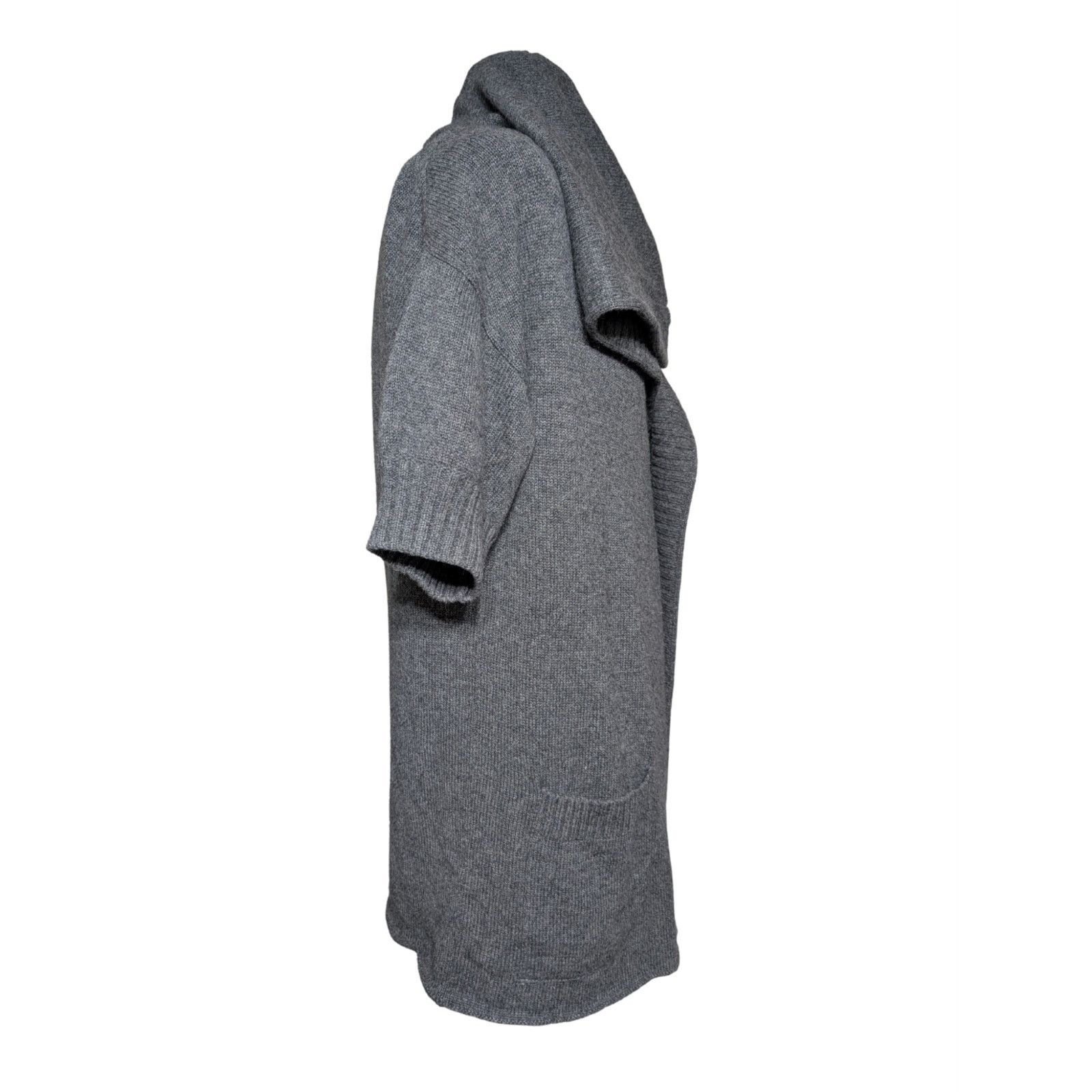 Vince Vince Gray Hooded Knit Cardigan Size Small Womens Sweater Size S / US 4 / IT 40 - 4 Thumbnail