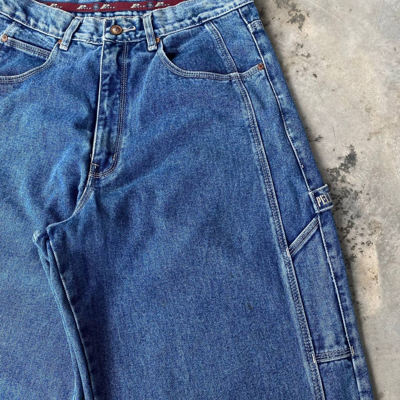 Pelle Pelle RARE VTG 90S PELLE PELLE M.BUCHANAN BAGGY WIDELEG JNCO STYLE Size US 30 / EU 46 - 13 Thumbnail