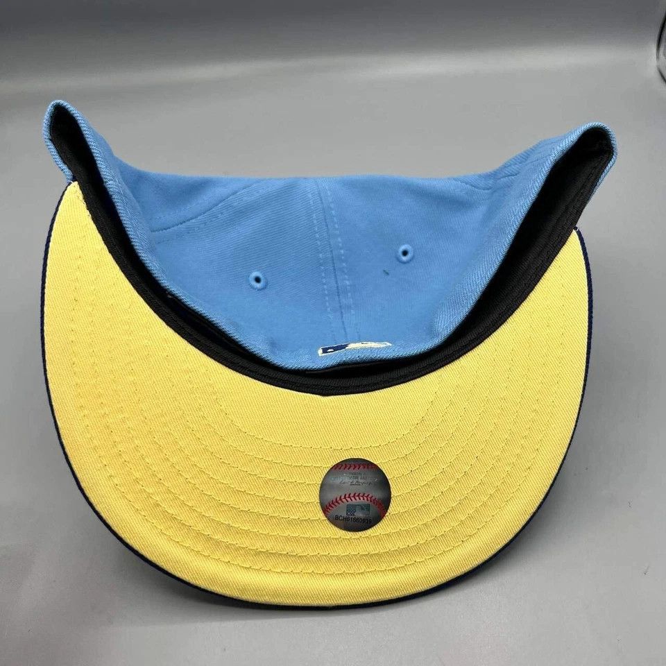 New Era Houston Astros Hat Men 7 5/8 59Fifty New Era MLB Fitted Cap Size ONE SIZE - 5 Thumbnail