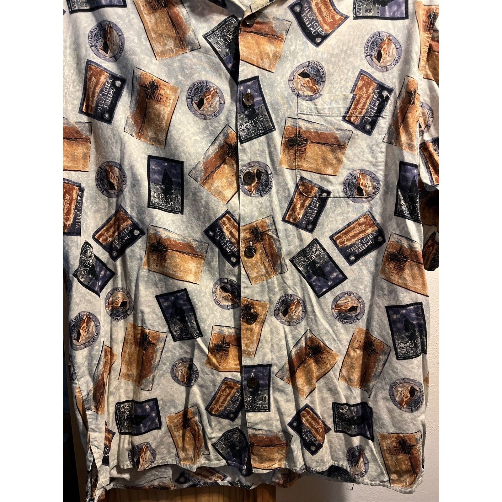 Other Preswick & Moore Vintage Men’s L Button Cotton Blend Shirt Size US L / EU 52-54 / 3 - 18 Thumbnail