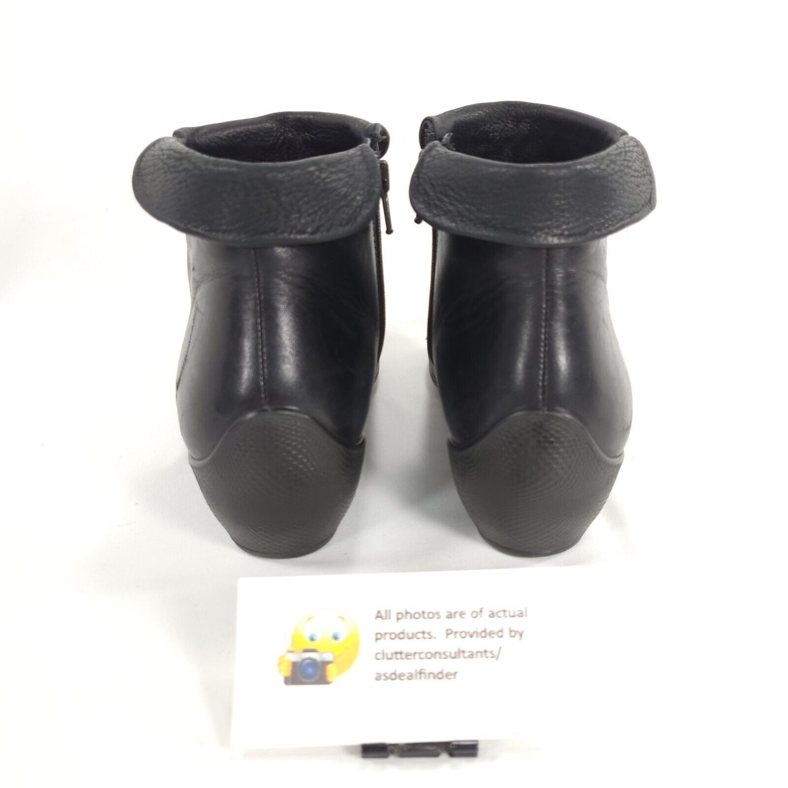 Ecco Ecco side Zip Ankle Boot Womens Size 6.5 P245693334851 Black Size US 6.5 / IT 36.5 - 3 Thumbnail
