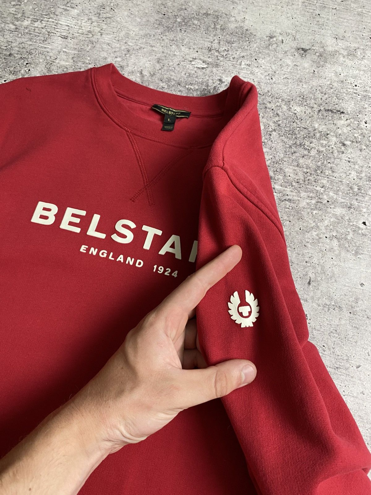 Belstaff Belstaff Vintage Sweatshirt Size US L / EU 52-54 / 3 - 5 Thumbnail