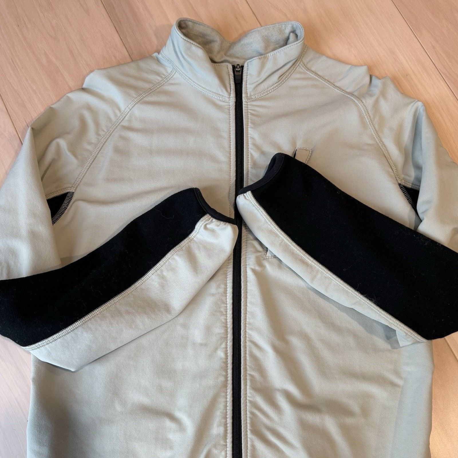 Ibex Ibex Sweater Jacket Women's L Cream Black Full Zip Utility Size L / US 10 / IT 46 - 5 Thumbnail