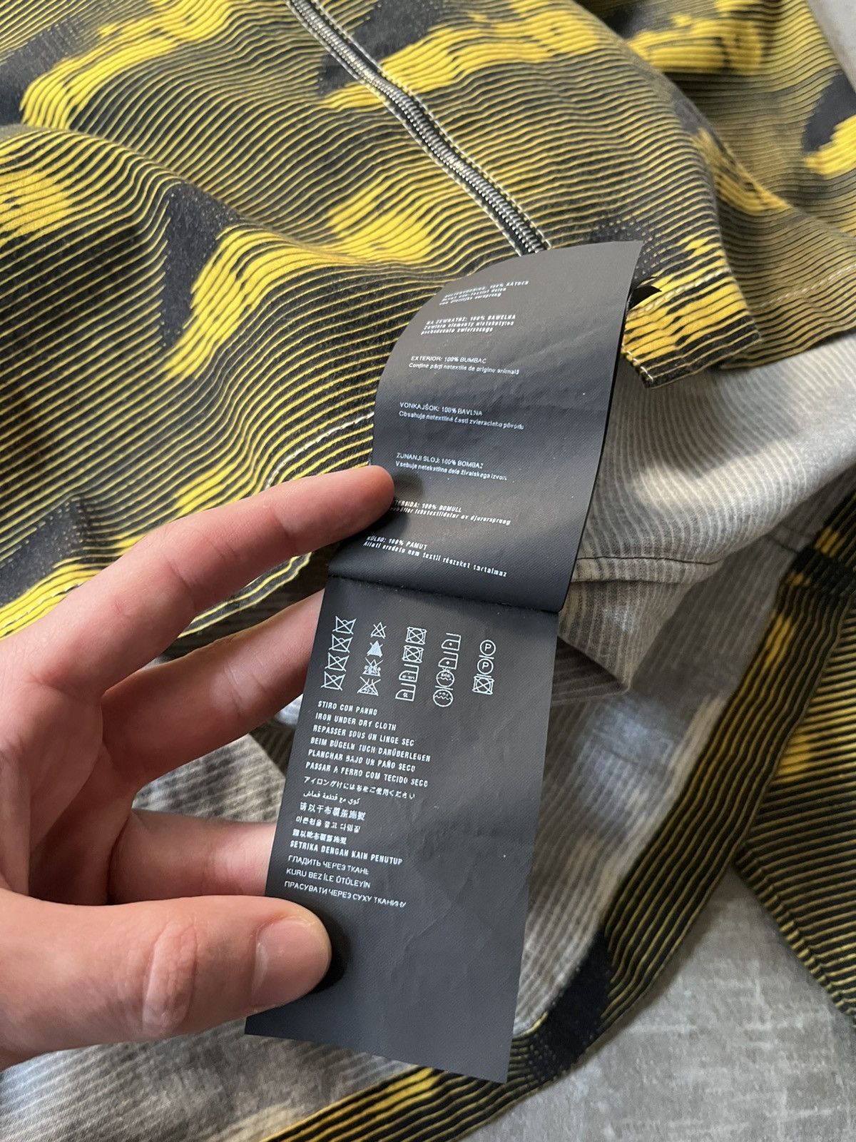 Prada Prada S/S 15 racing all over zip jacket yellow black Size US XL / EU 56 / 4 - 15 Thumbnail