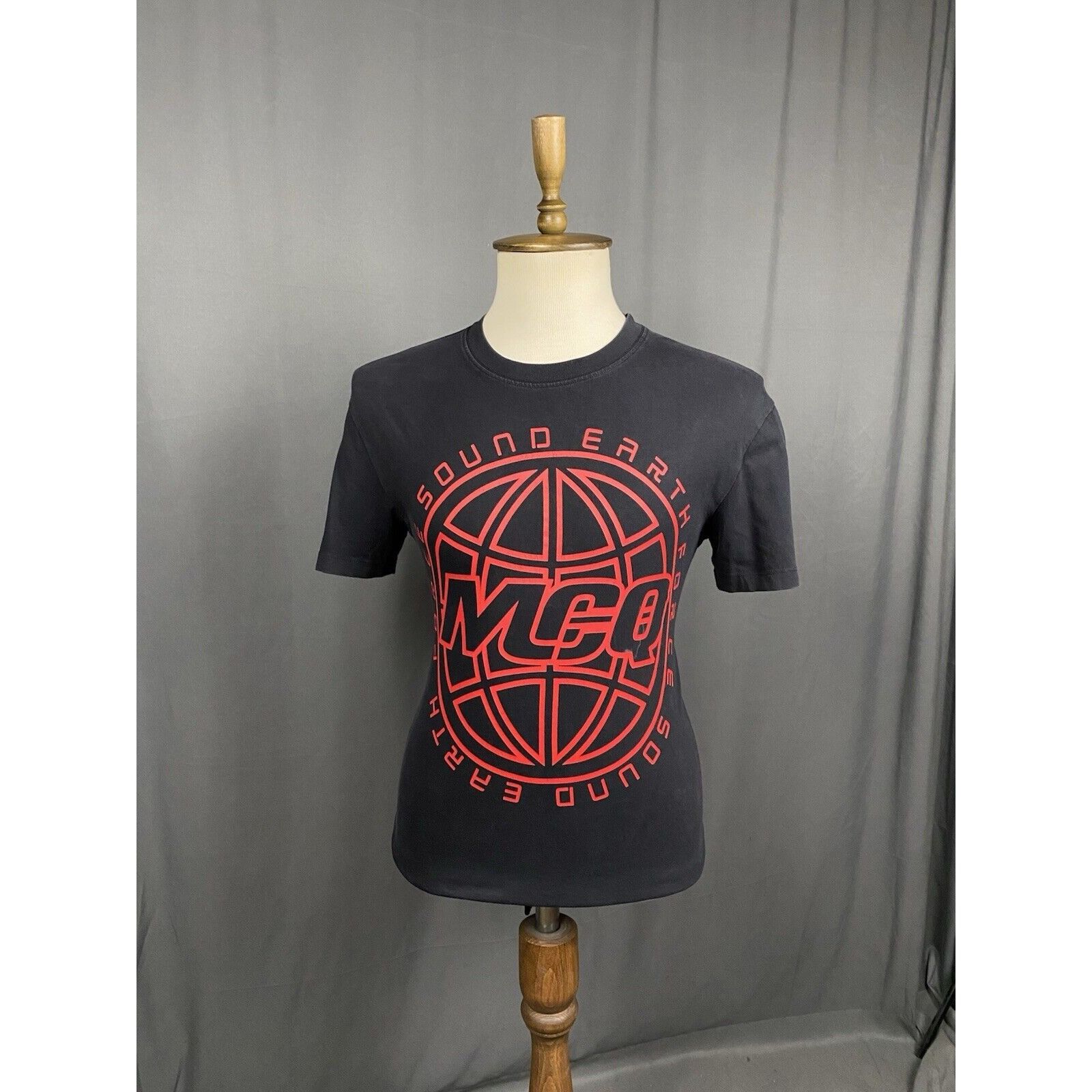 Alexander McQueen Alexander McQueen McQ Big Logo Men's Black T-Shirt Size S Size US S / EU 44-46 / 1 - 1 Thumbnail