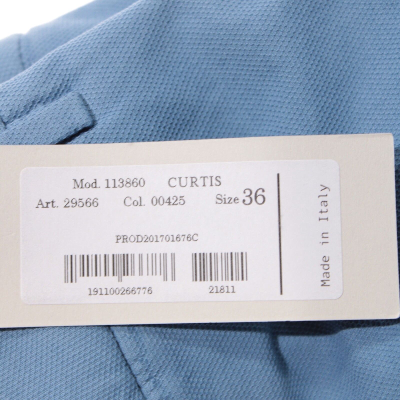 Zanella Zanella New with tags Chino Size 38 US In Blue Size US 38 / EU 54 - 4 Thumbnail