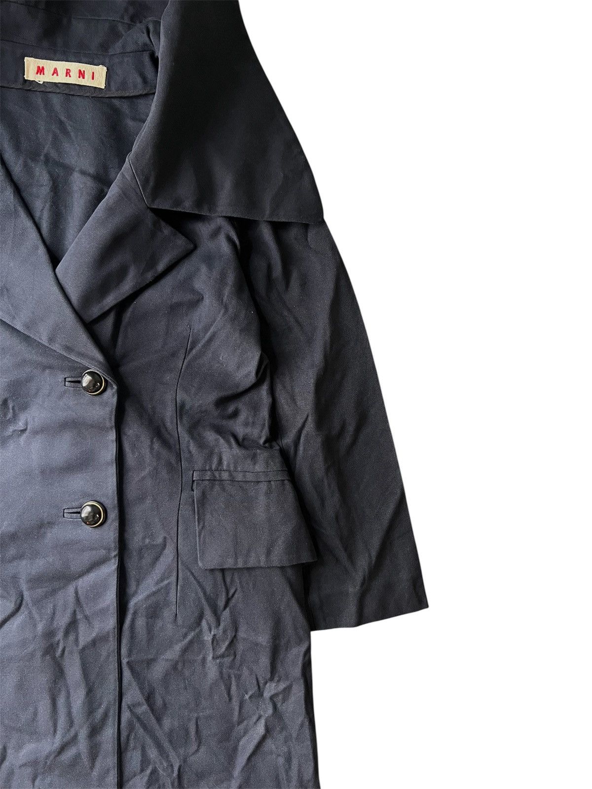 Marni Marni Coat Jacket Vintage Canvas Size XS / US 0-2 / IT 36-38 - 5 Thumbnail