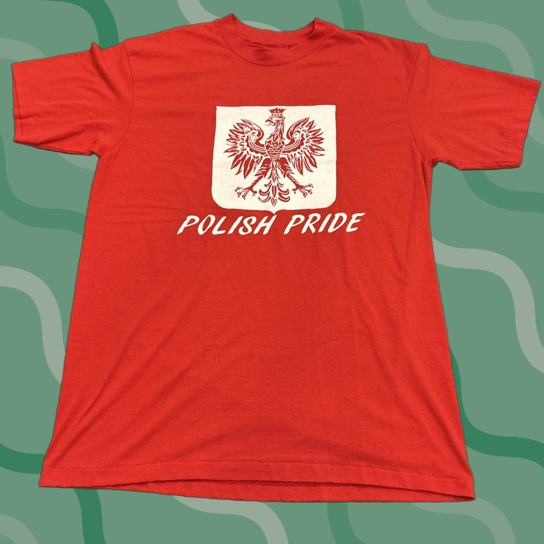 Hanes VINTAGE Polish Pride Greater Hazelton Polonaise Society T-Shirt Men L Red Single Stitch Hanes Shirt MENS Size US L / EU 52-54 / 3 - 1 Thumbnail