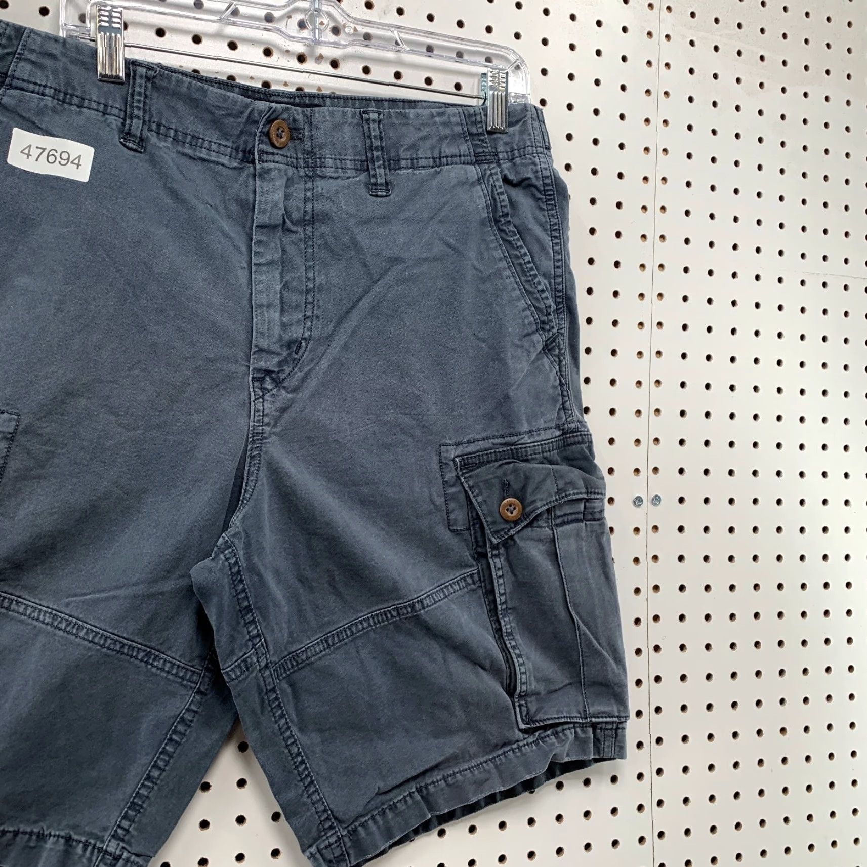 American Eagle Outfitters American Eagle Outfitters Cargo Shorts Mens 34 Faded Blue Next Level Stretch Military 36x11 Size US 34 / EU 50 - 7 Thumbnail