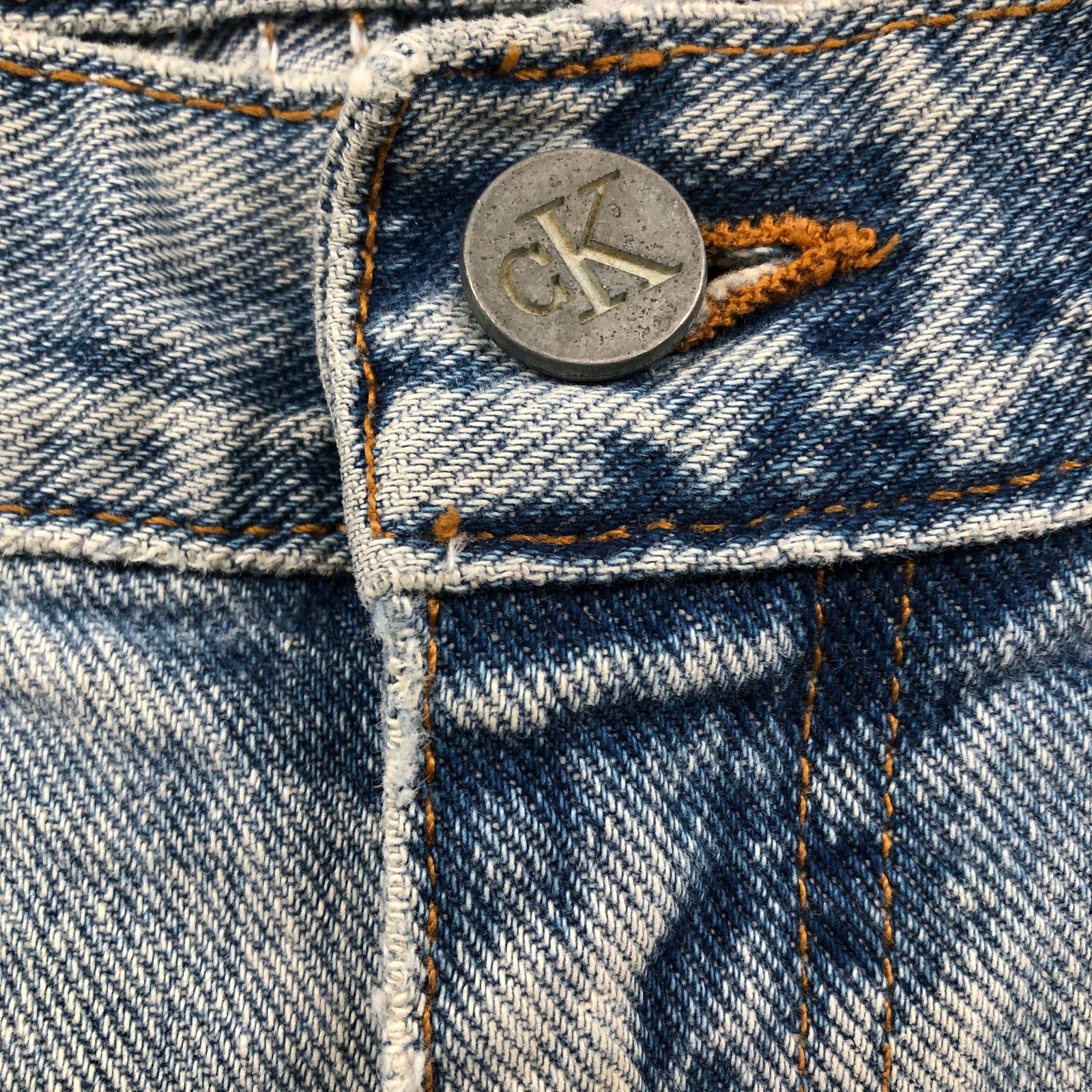 Calvin Klein Vintage Calvin Klein 5 Pocket Jean Sandblast Jeans Womens 8 Size 30" / US 8 / IT 44 - 11 Thumbnail