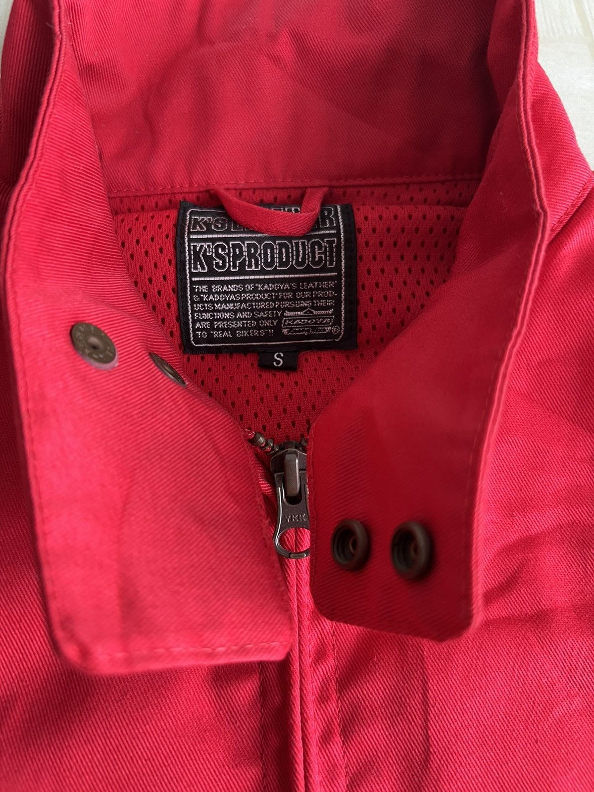 Kadoya Kadoya 🇯🇵 Racing Crafted Red Cruise Ride Winter Jacket Racing Size US S / EU 44-46 / 1 - 11 Thumbnail