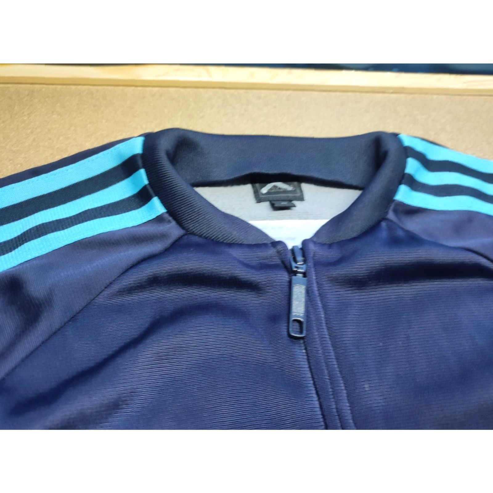 Adidas Adidas Jacket Womens Size 38 Full Zip Blue Vintage Superstar Trefoil Track Jacket Womens Size XS / US 0-2 / IT 36-38 - 3 Thumbnail