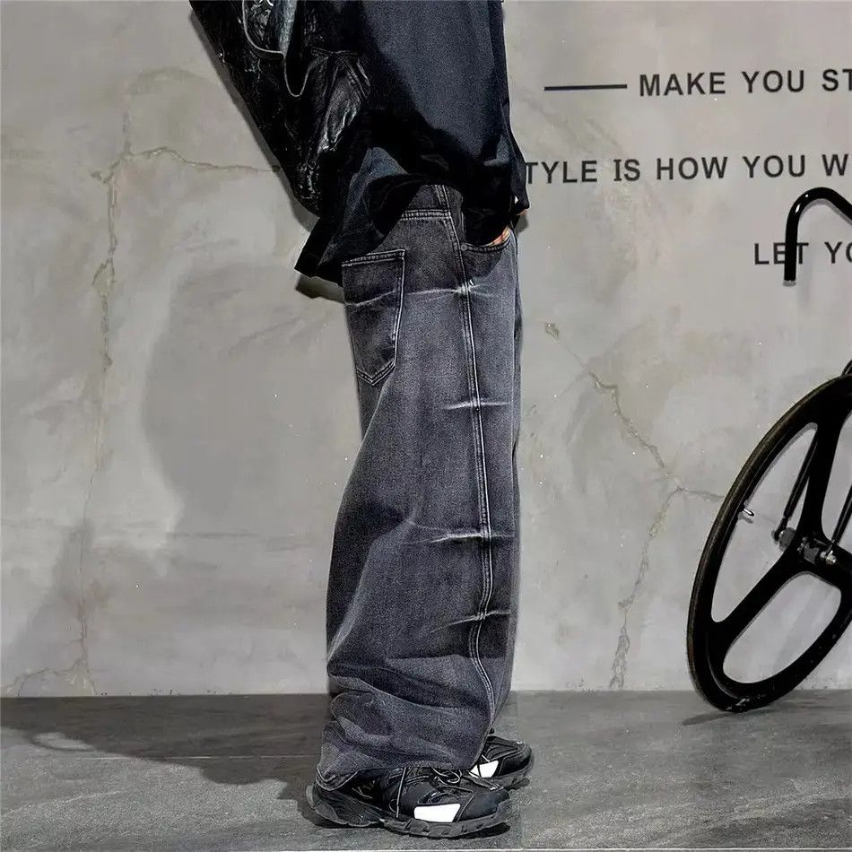 Japanese Brand Streetwear Baggy Vintage Washed Jeans Pants Size US 30 / EU 46 - 3 Thumbnail