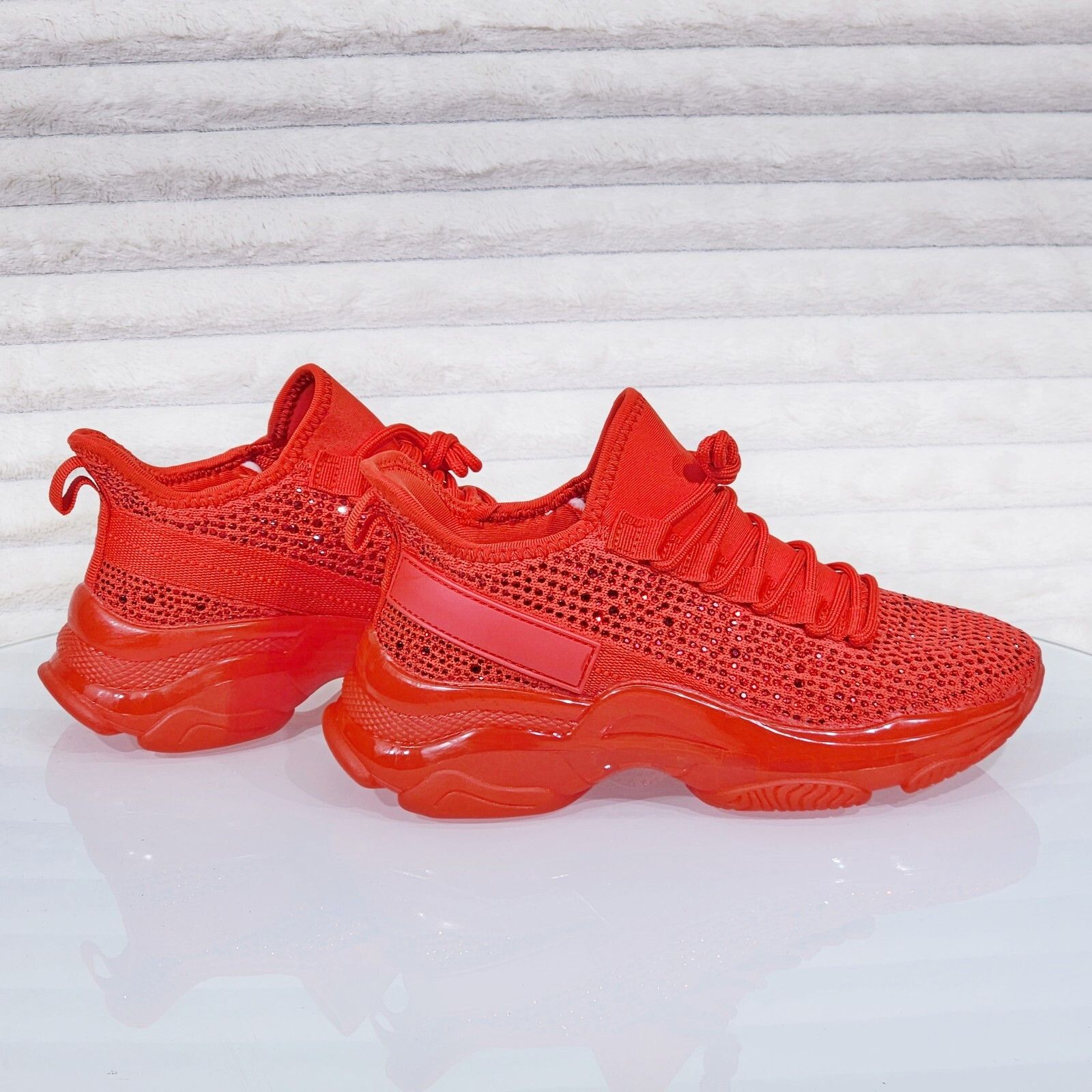 Other Frey Red Jelly Sole Slip On Pull Tie Comfy Running Shoes Sne Size US 8 / IT 38 - 4 Thumbnail
