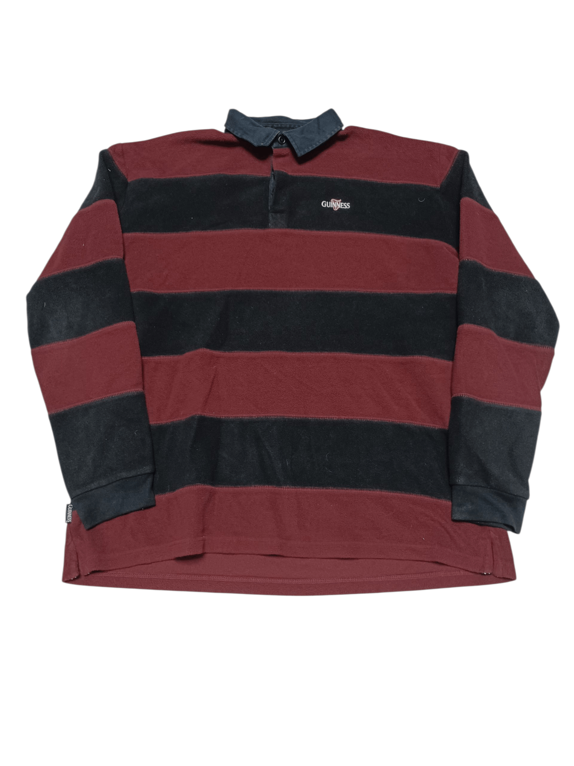 Other GUINNESS VINTAGE FLEECE STRIPED RUGBY SHIRT Size US XXL / EU 58 / 5 - 1 Thumbnail
