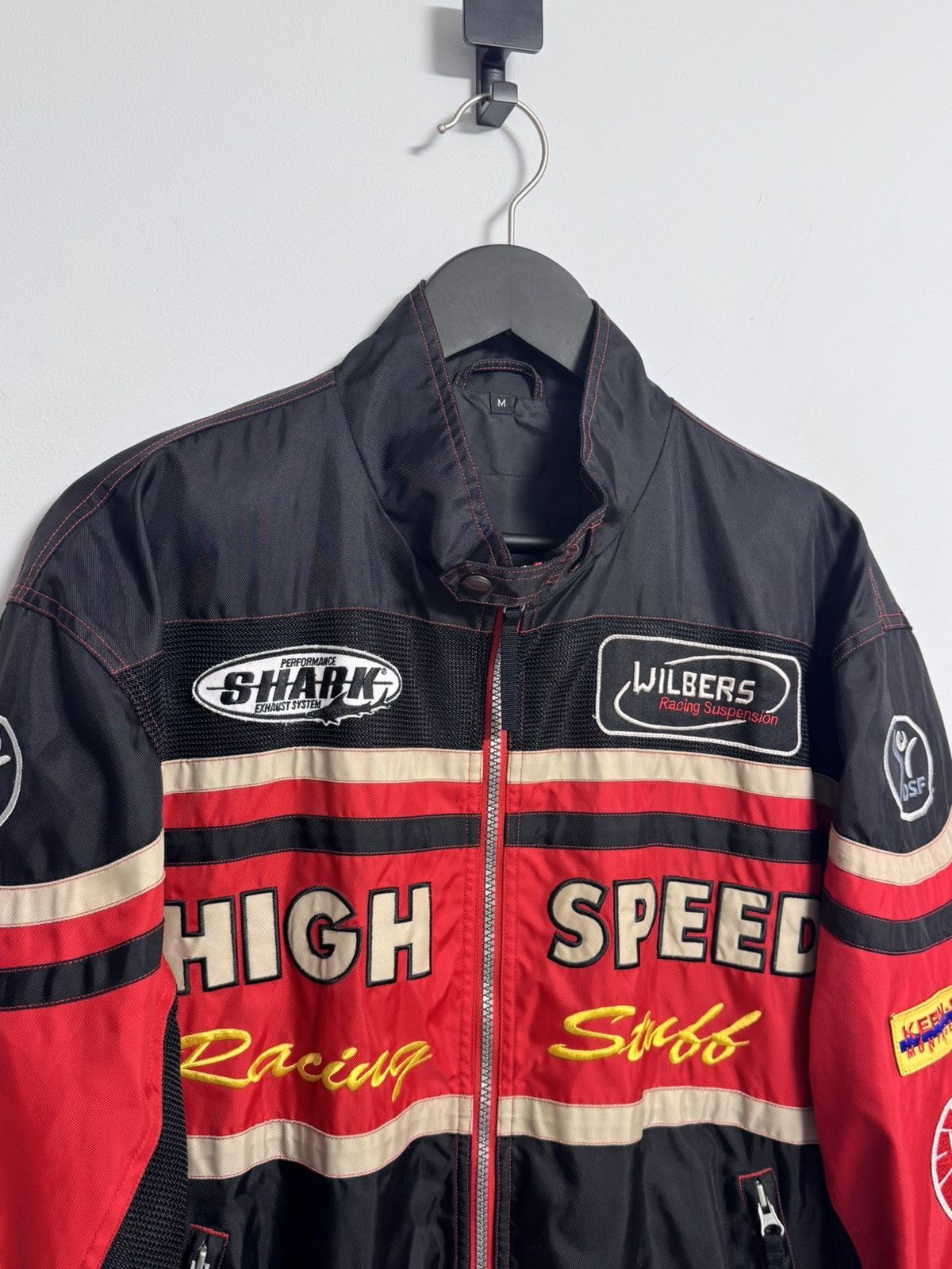 Designer Vintage Moto Racing Racing High Speed MotoGP Castrol Size US M / EU 48-50 / 2 - 4 Thumbnail