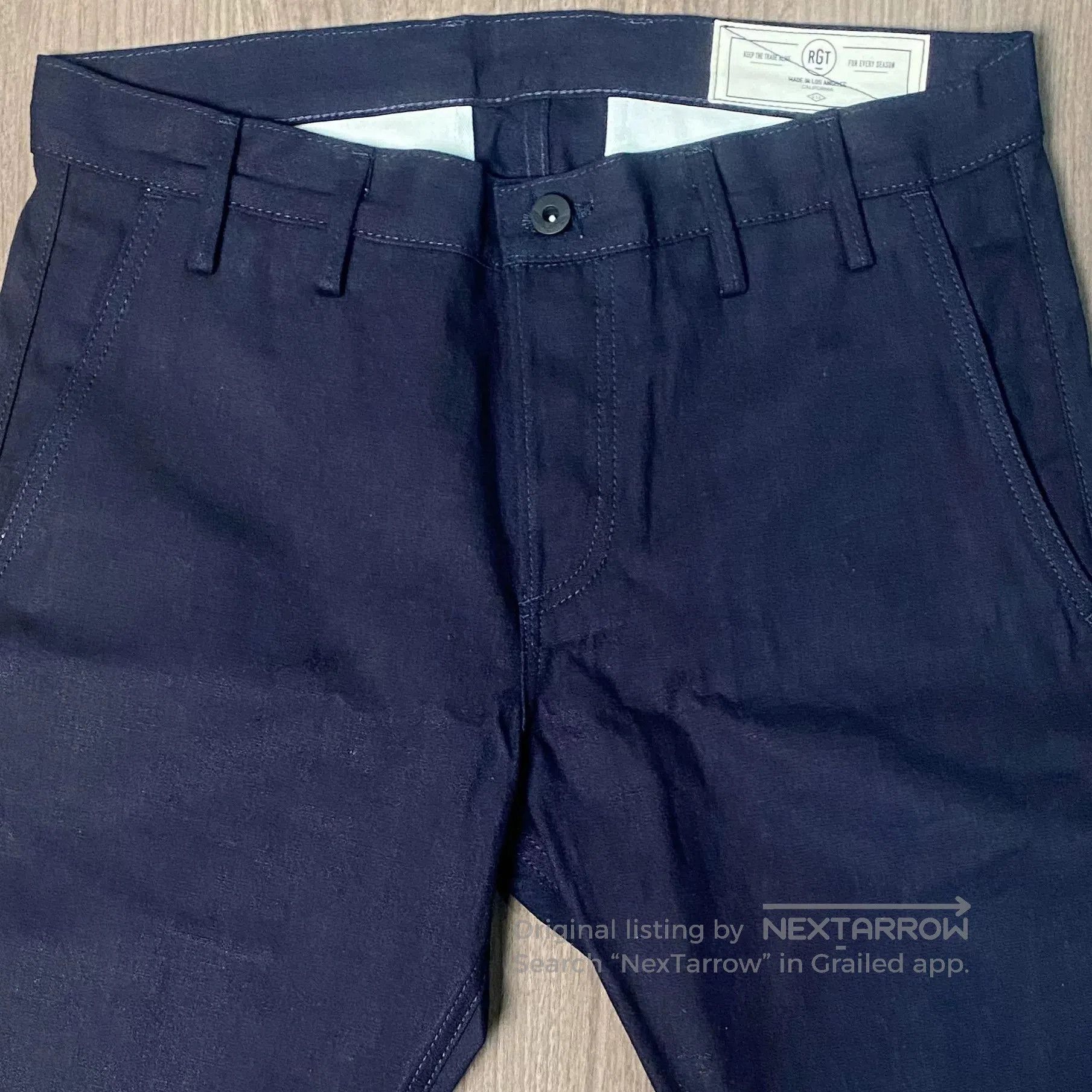Other RGT Indigo 11oz Office Trousers. Size US 31 - 3 Thumbnail