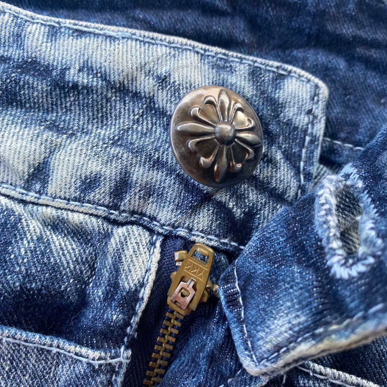 If Six Was Nine 💥Best Offer💥Japanese Brand Double Waist Distressed Denim Size US 36 / EU 52 - 12 Thumbnail