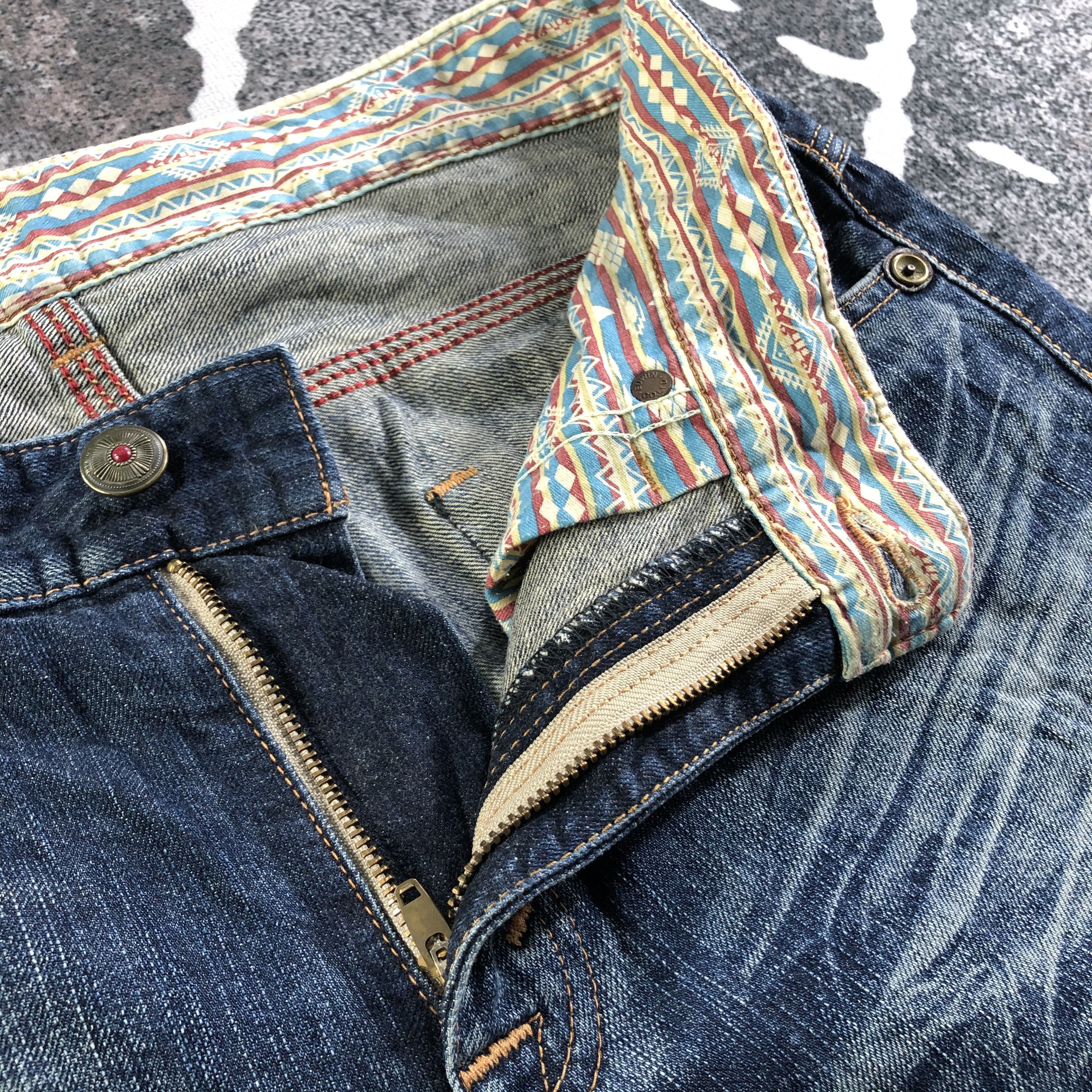 Edwin Edwin XV Jeans Faded Blue Denim KJ3135 Size US 32 / EU 48 - 8 Thumbnail