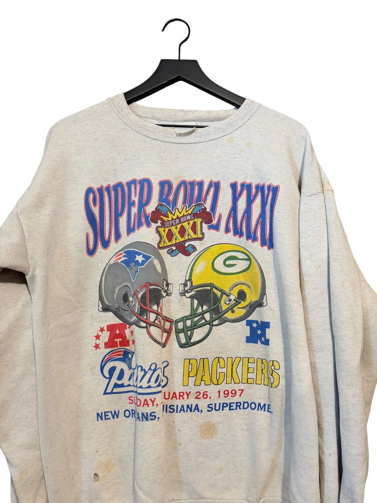 NFL 1997 Super Bowl sweatshirt Size US M / EU 48-50 / 2 - 1 Thumbnail